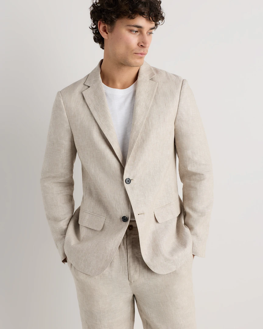 100% European Linen Blazer