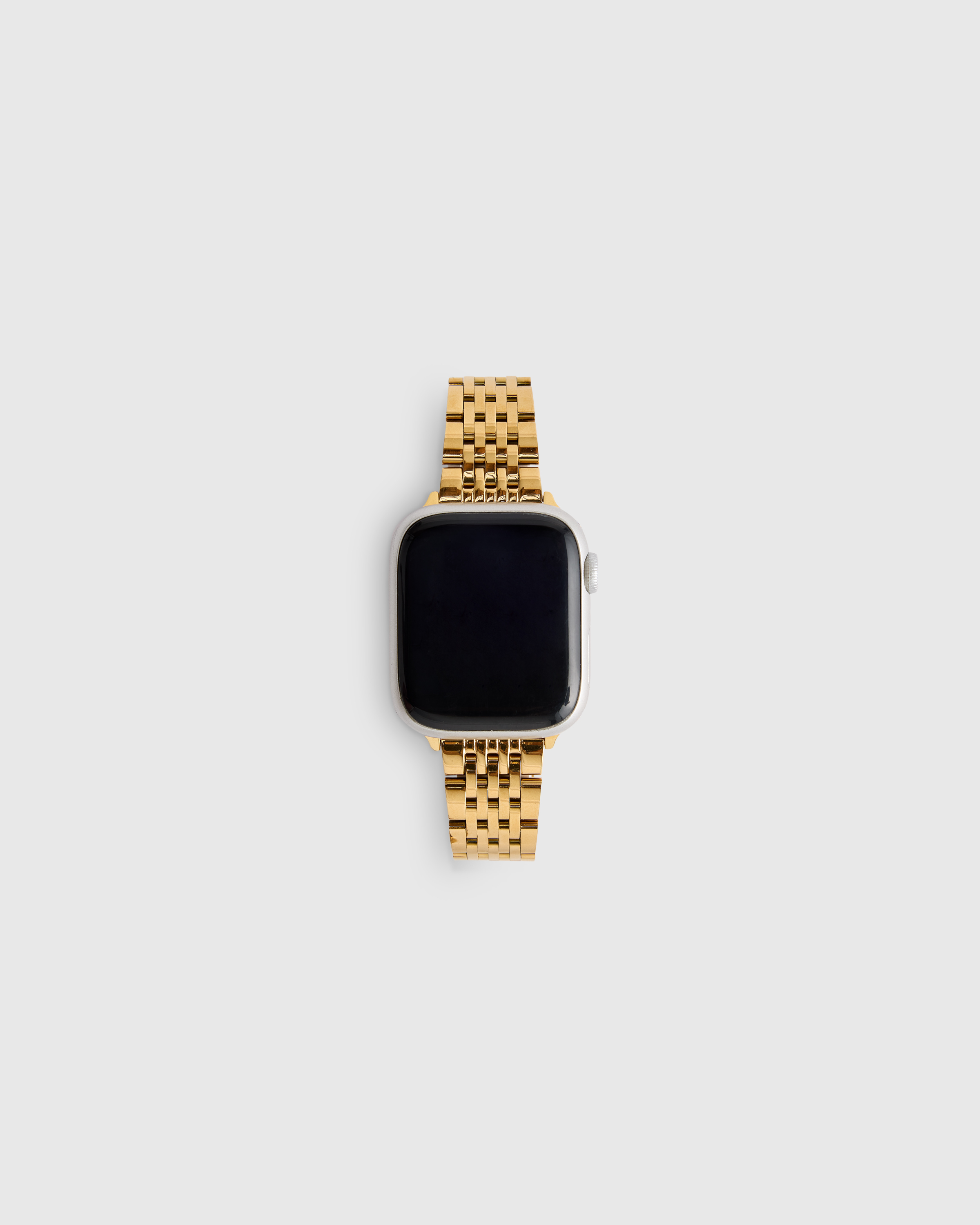 Gold Stainless Steel Slim Bracelet Smartwatch Band