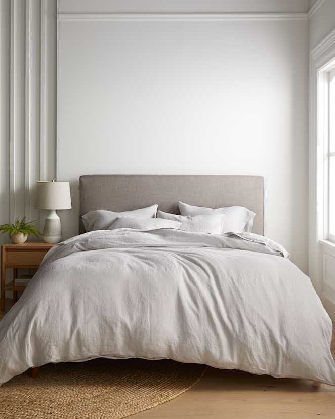 LinenLightGreyDuvetSet 183