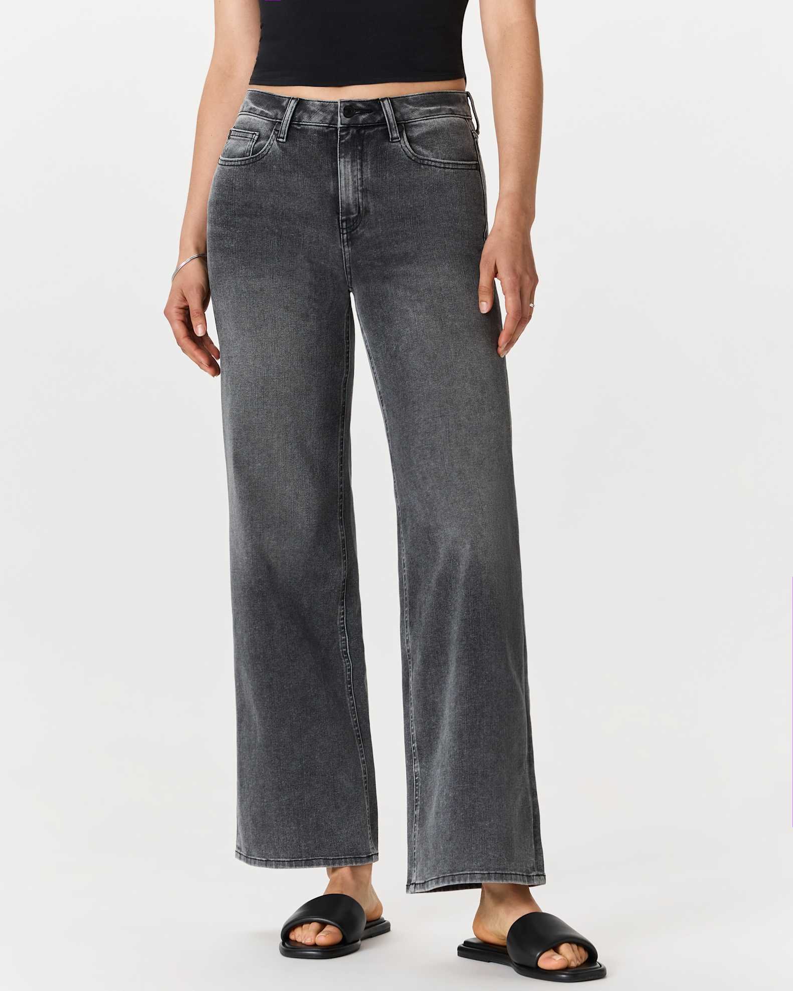 Bella Stretch Wide Leg Jeans