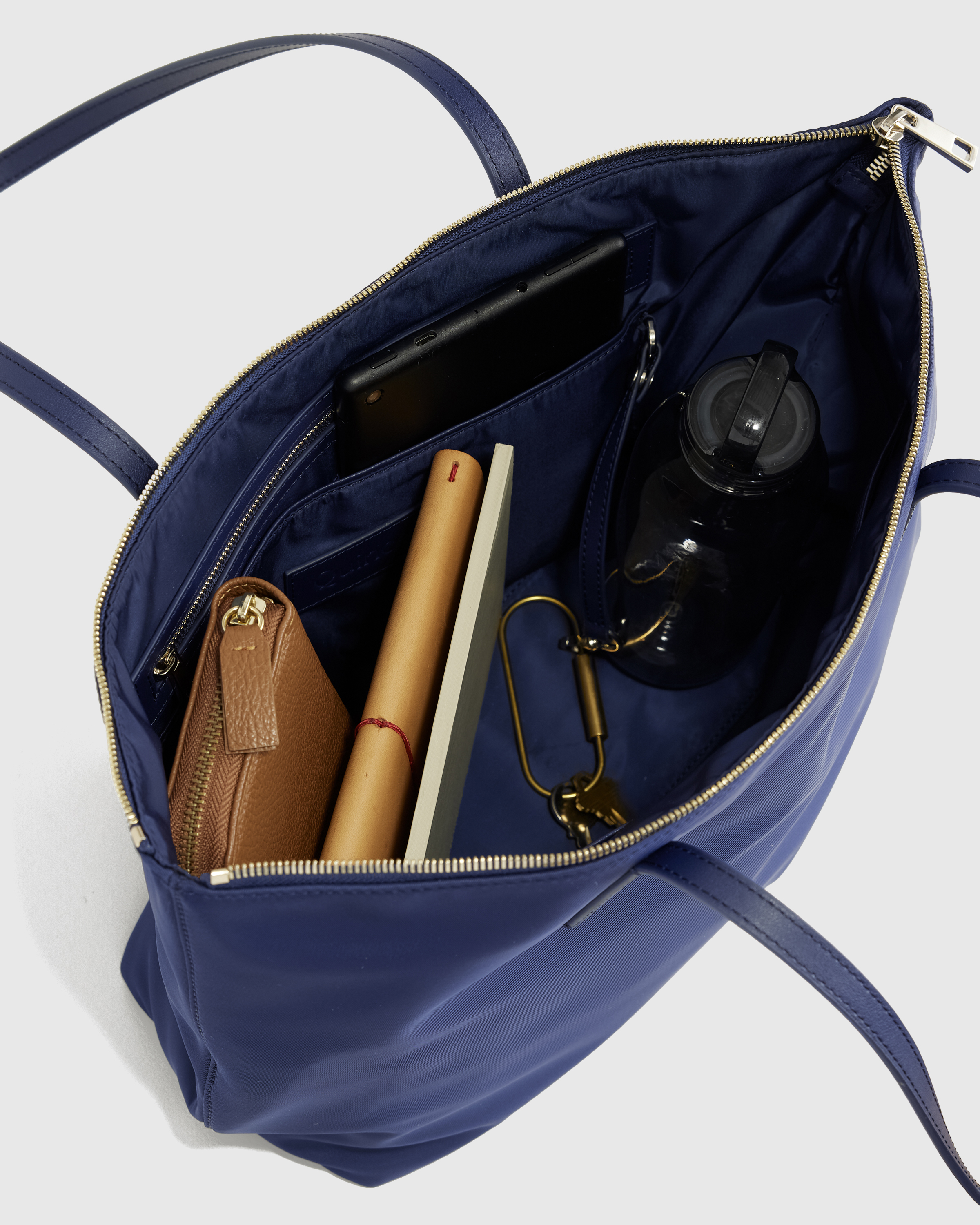 Revive Nylon Zip Top Tote Revive Nylon Zip Top Tote
