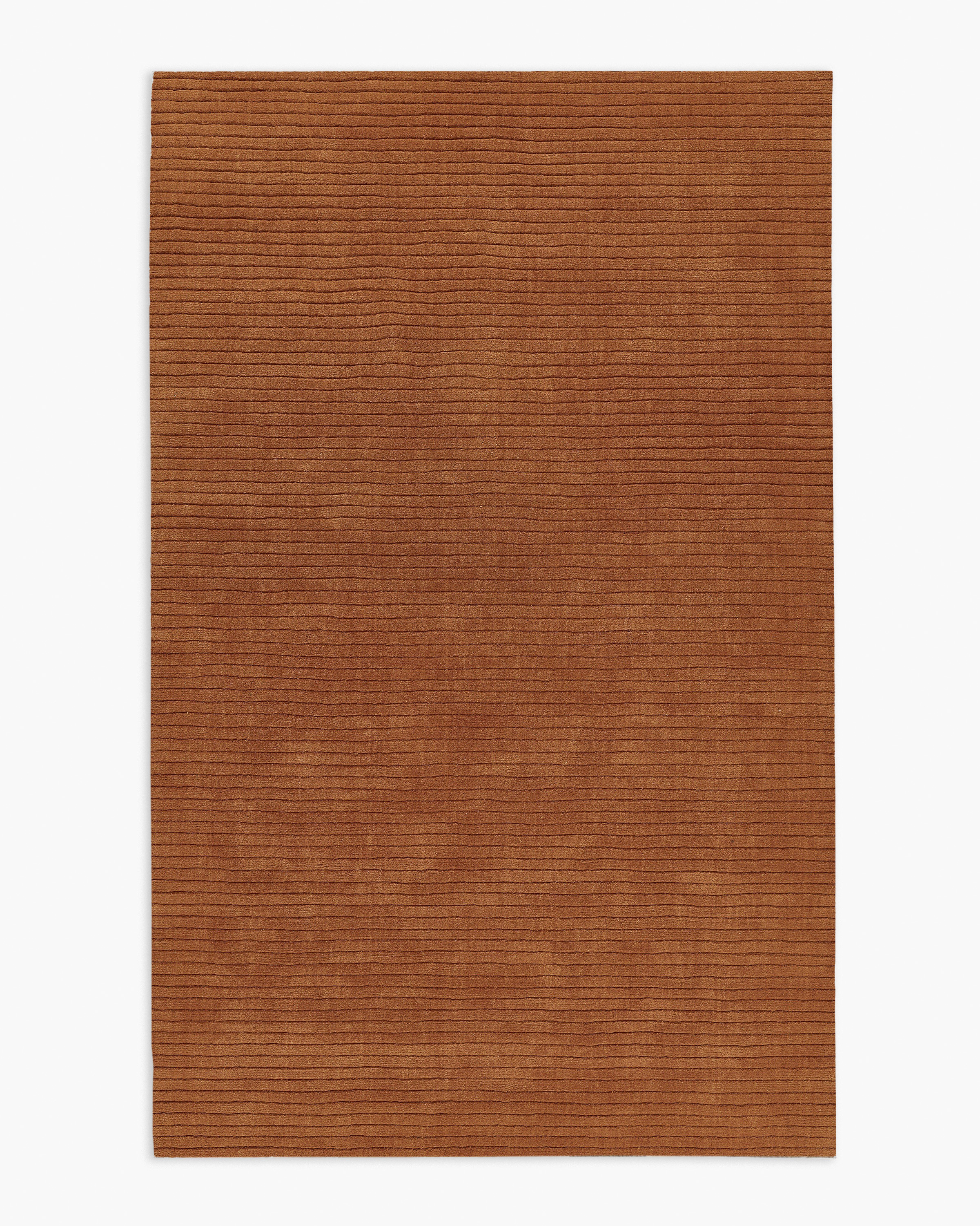 Rust Remington Hand-Loomed Wool Rug