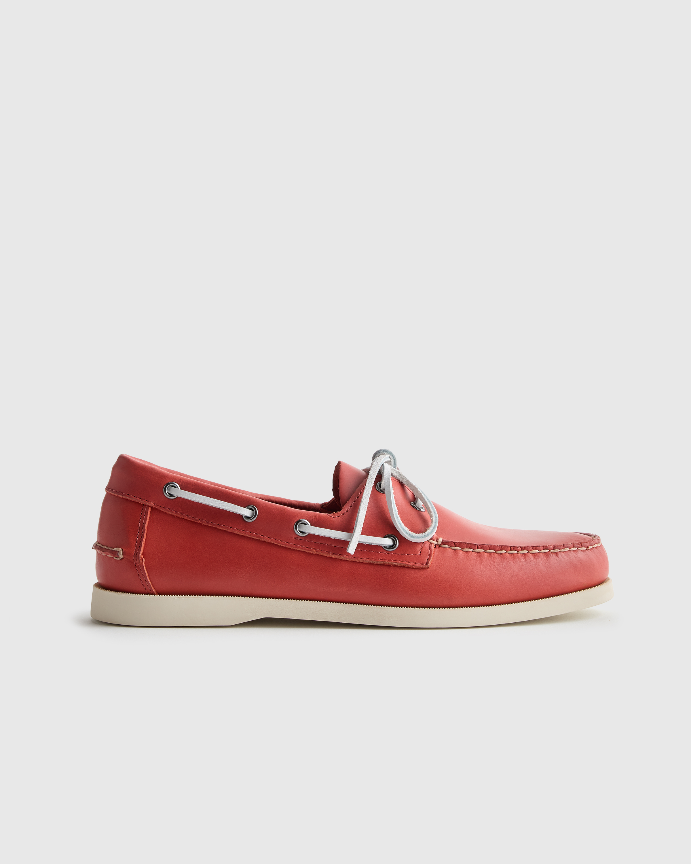 Amaro Water Resistant Leather Boat Shoe