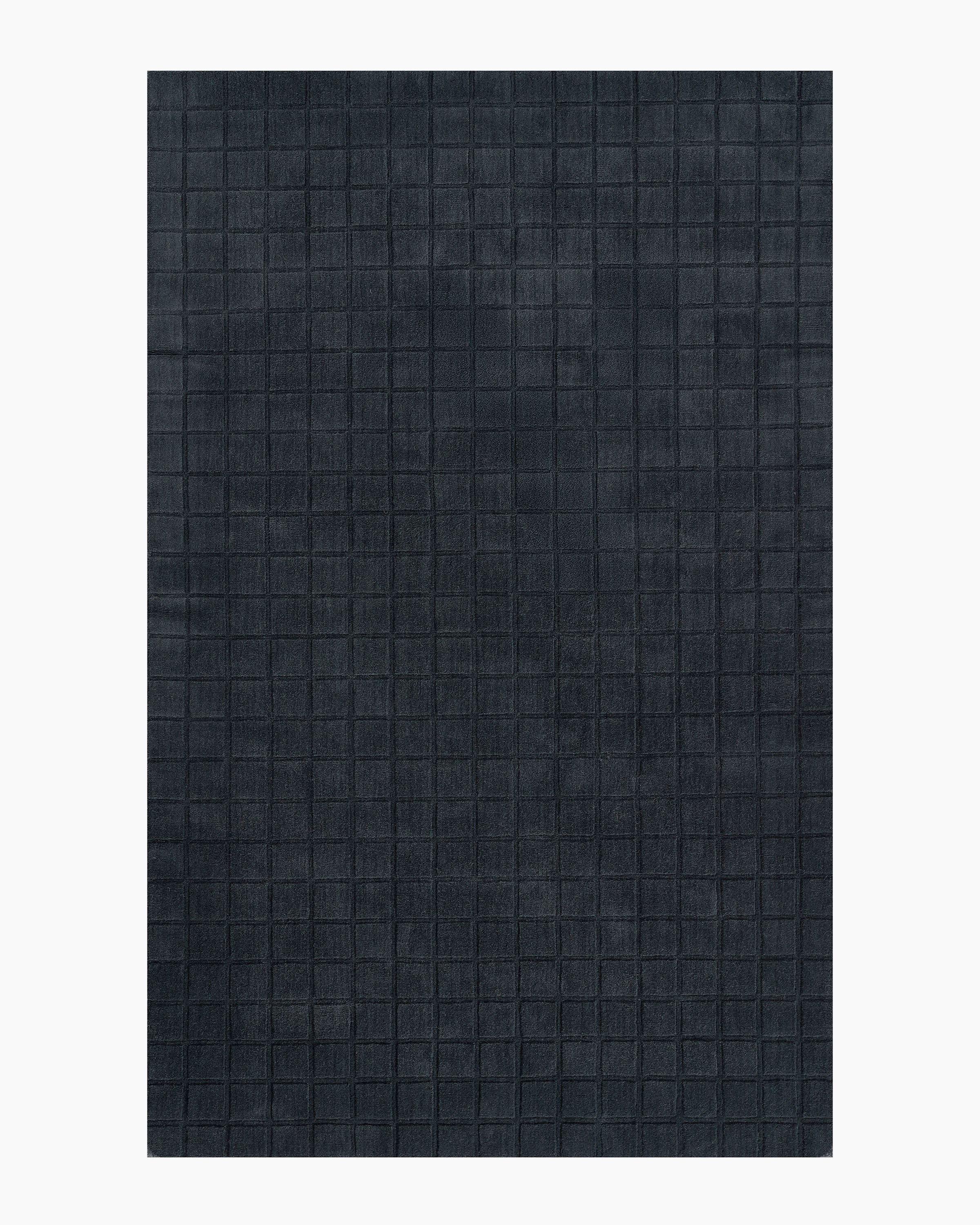 Navy Lennox Hand-Loomed Wool Rug