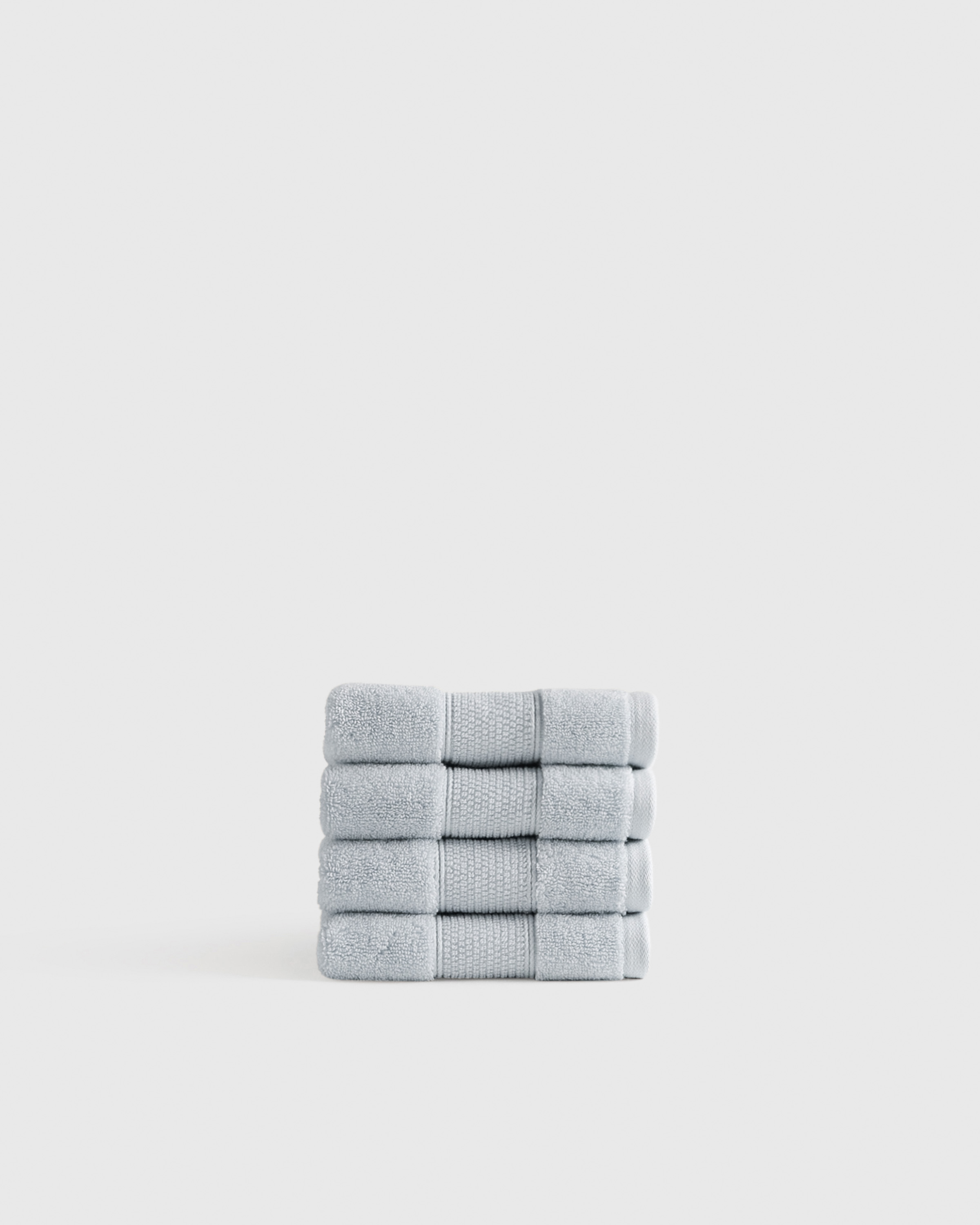 Hydrangea Classic Organic Turkish Cotton Washcloth (Set of 4)