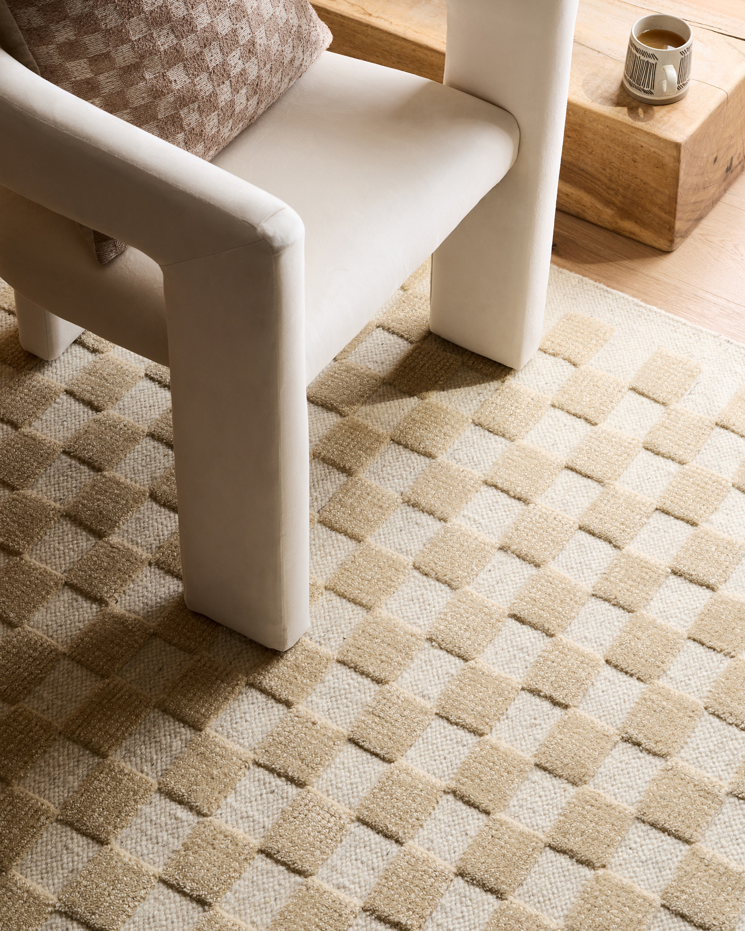 Quince Romy Wool Rug - Thumbnail 4