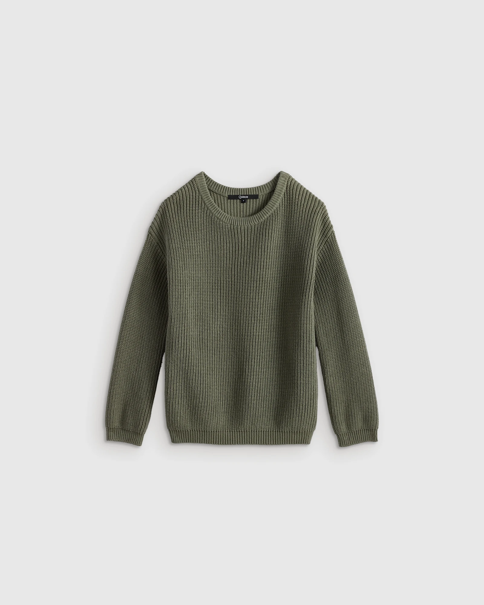 100% Organic Cotton Fisherman Tunic Sweater