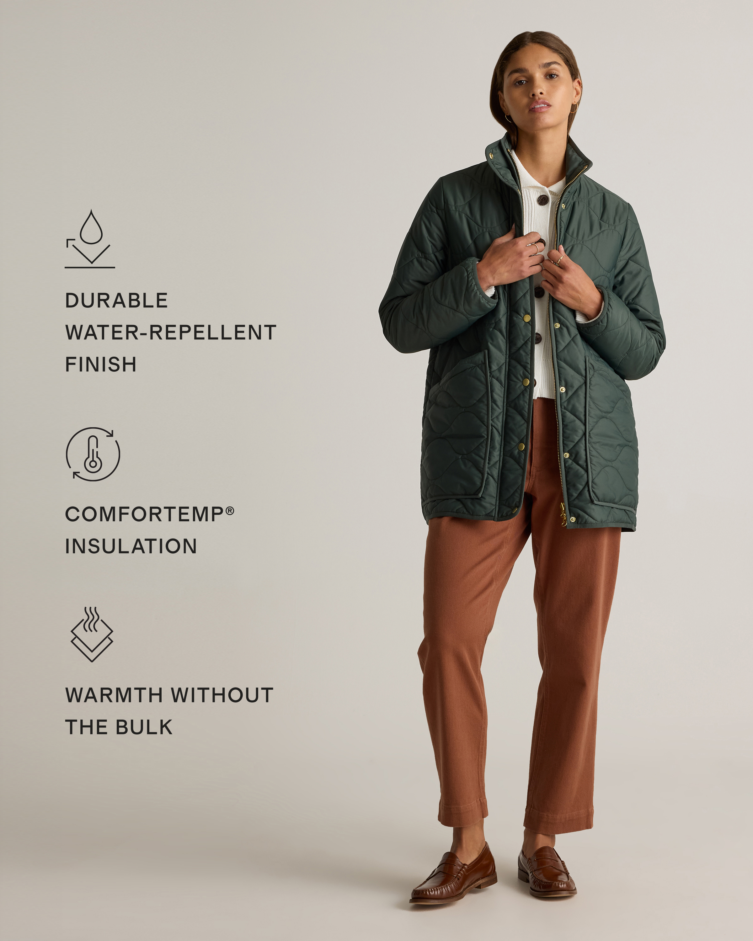 【新品】RUFFLOG STRAIGHT QUILT PUFFER JACKET Catch N' Release' Quilt (Waterproof Reversible) – Tombolo