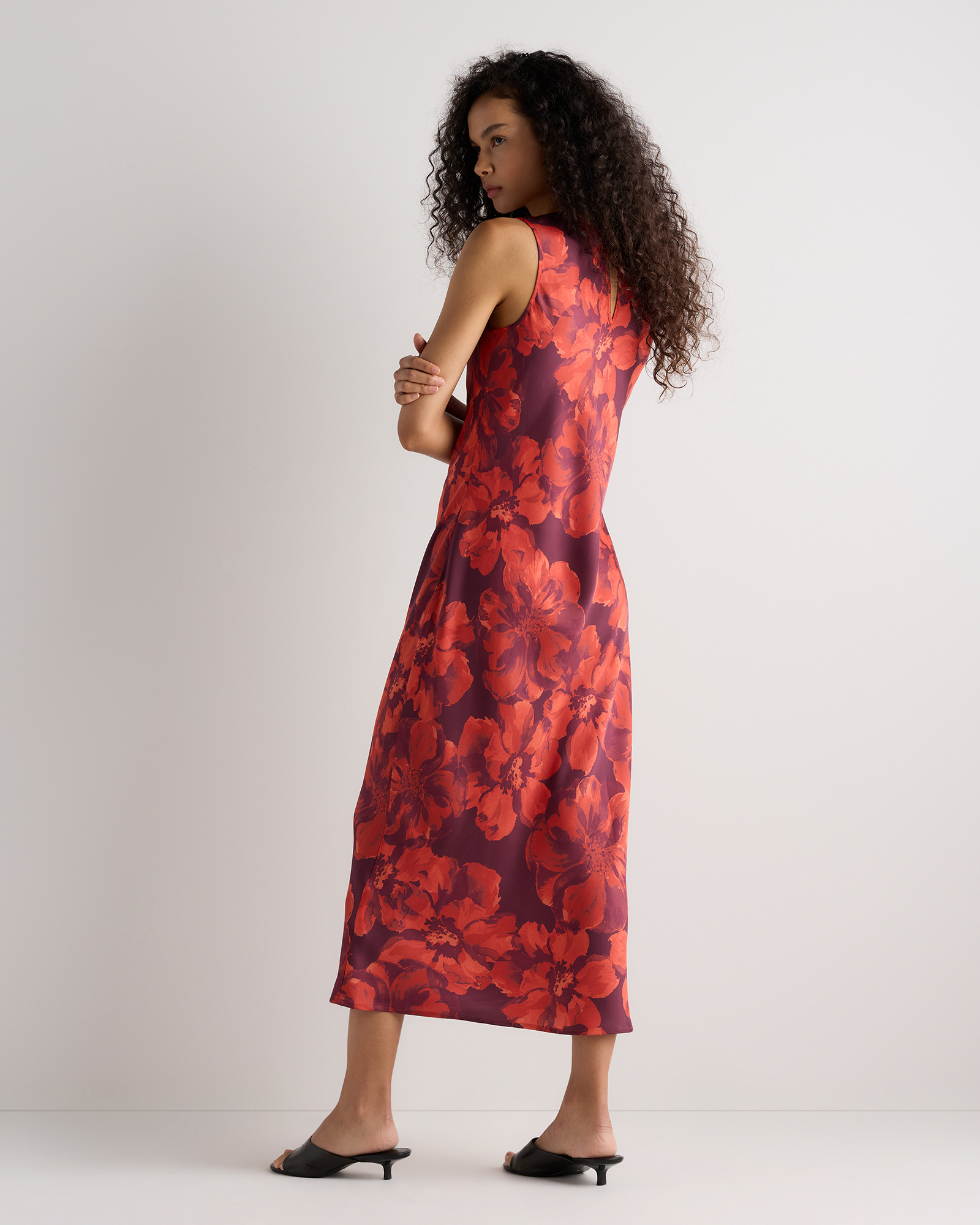 quince washable stretch silk tank midi dress Unsponsored Quince Washable Stretch Silk Tank Midi Dress Review