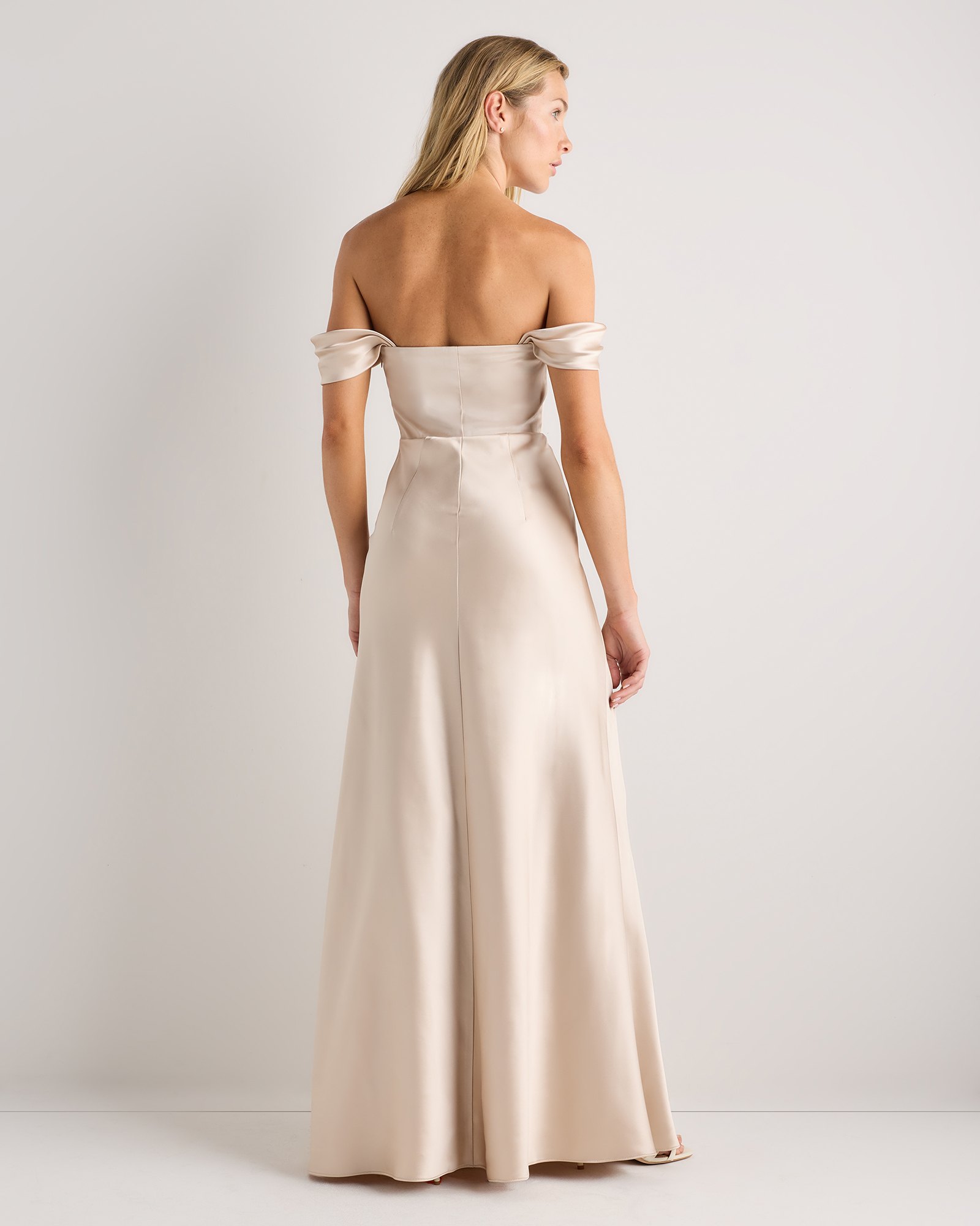 champagne convertible dress Champagne Infinity Dress: Convertible Bridesmaid Gown, Multiway Party Dress