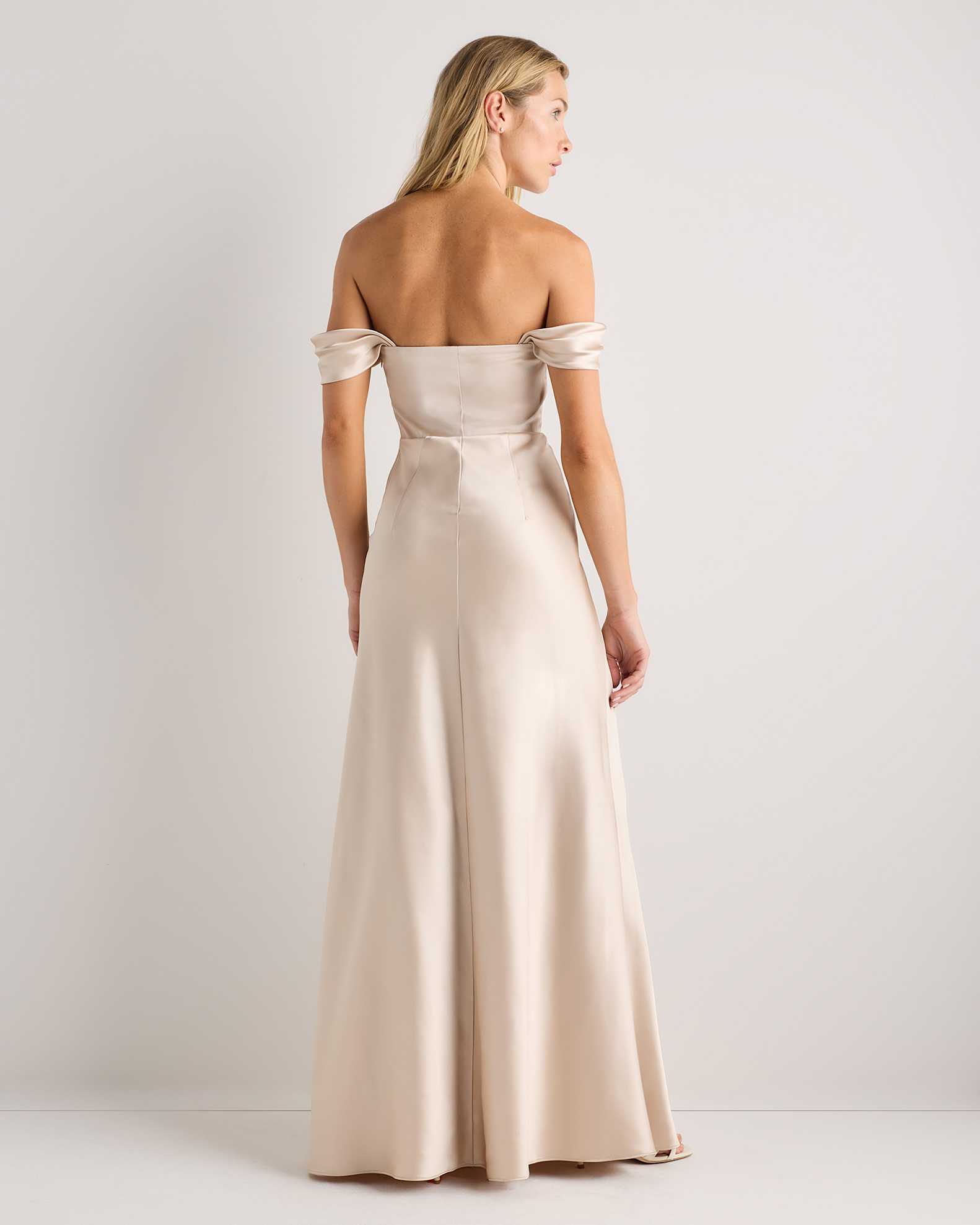 champagne convertible dress Champagne Infinity Dress: Convertible Bridesmaid Gown, Multiway Party Dress
