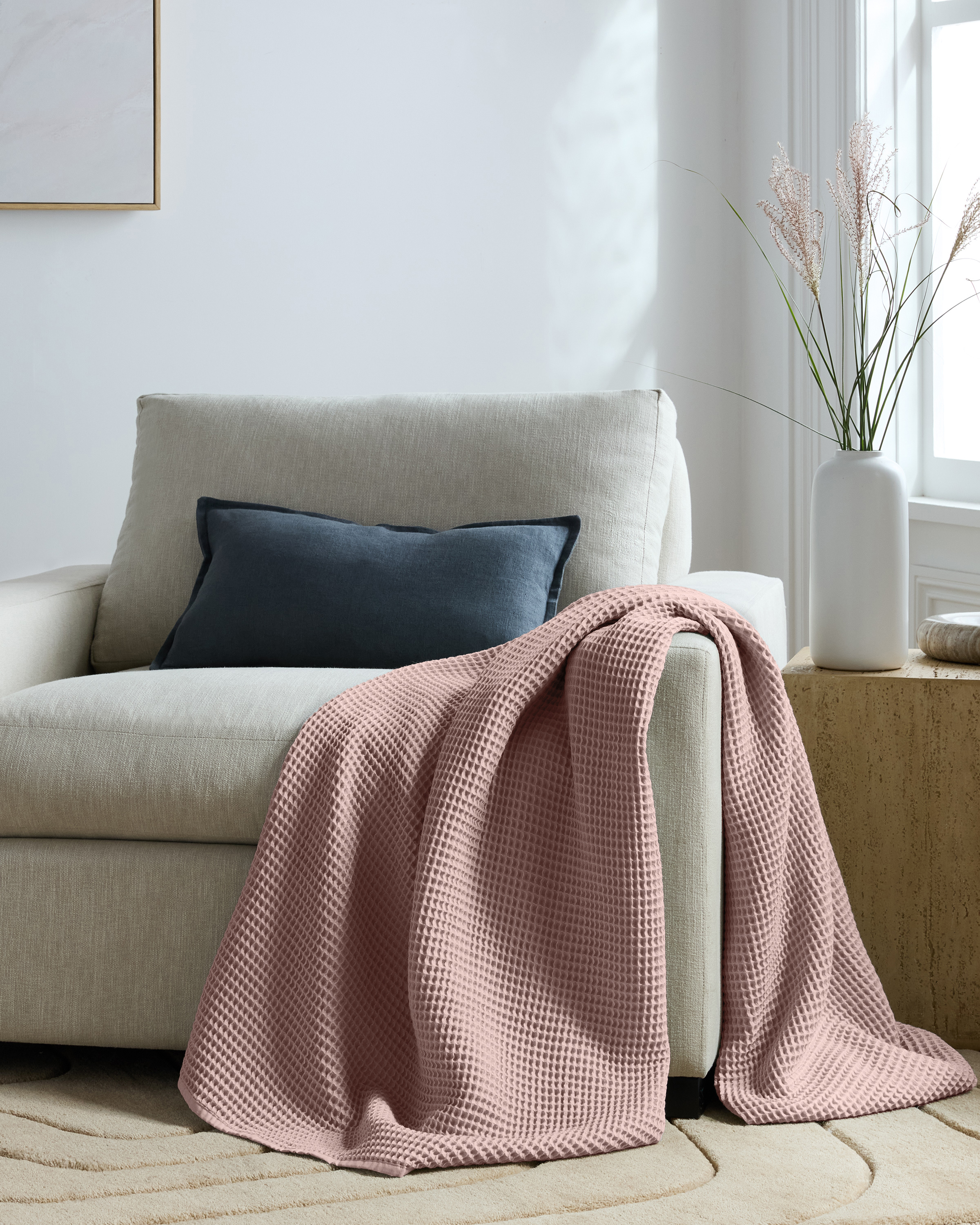 Fig Organic Waffle Throw