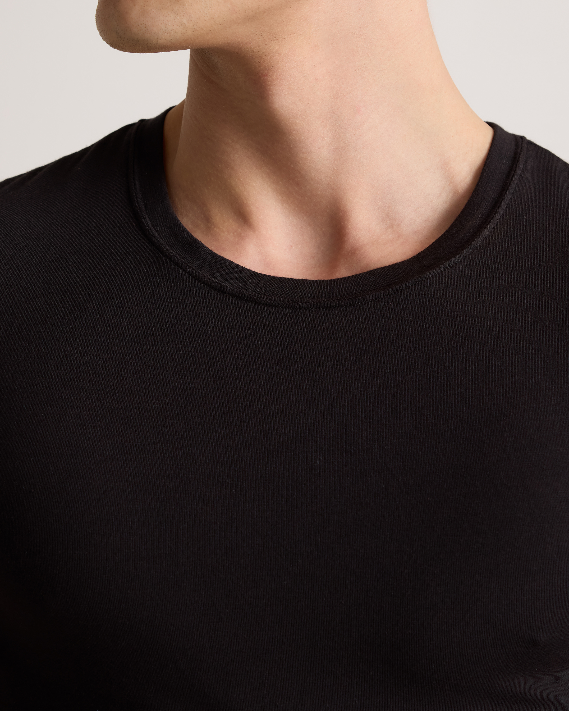 Soft Stretch Crewneck Undershirt (3-Pack)