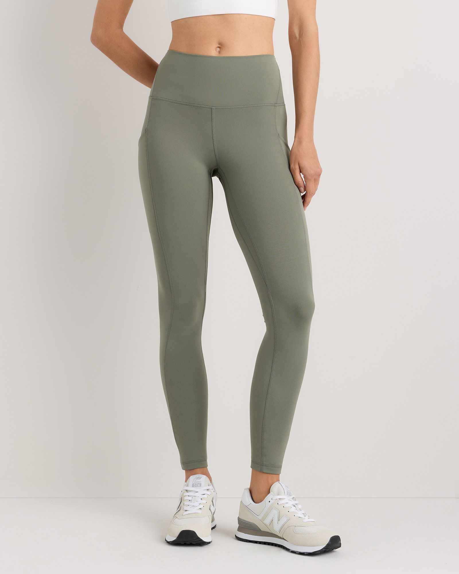 Smoked Thyme Green Ultra-Form High-Rise Pocket Legging