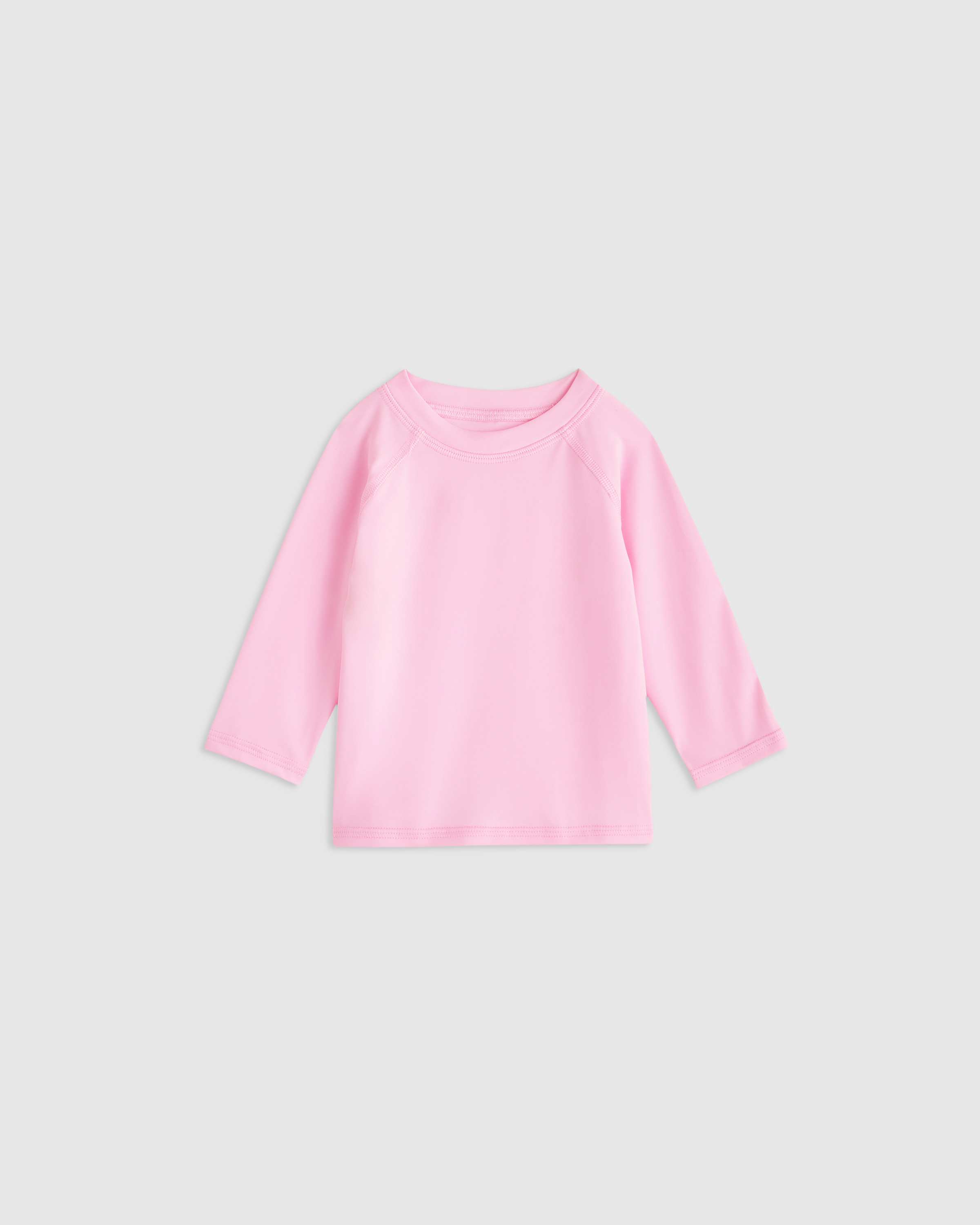 Bouquet Pink Long Sleeve Raglan Rash Guard
