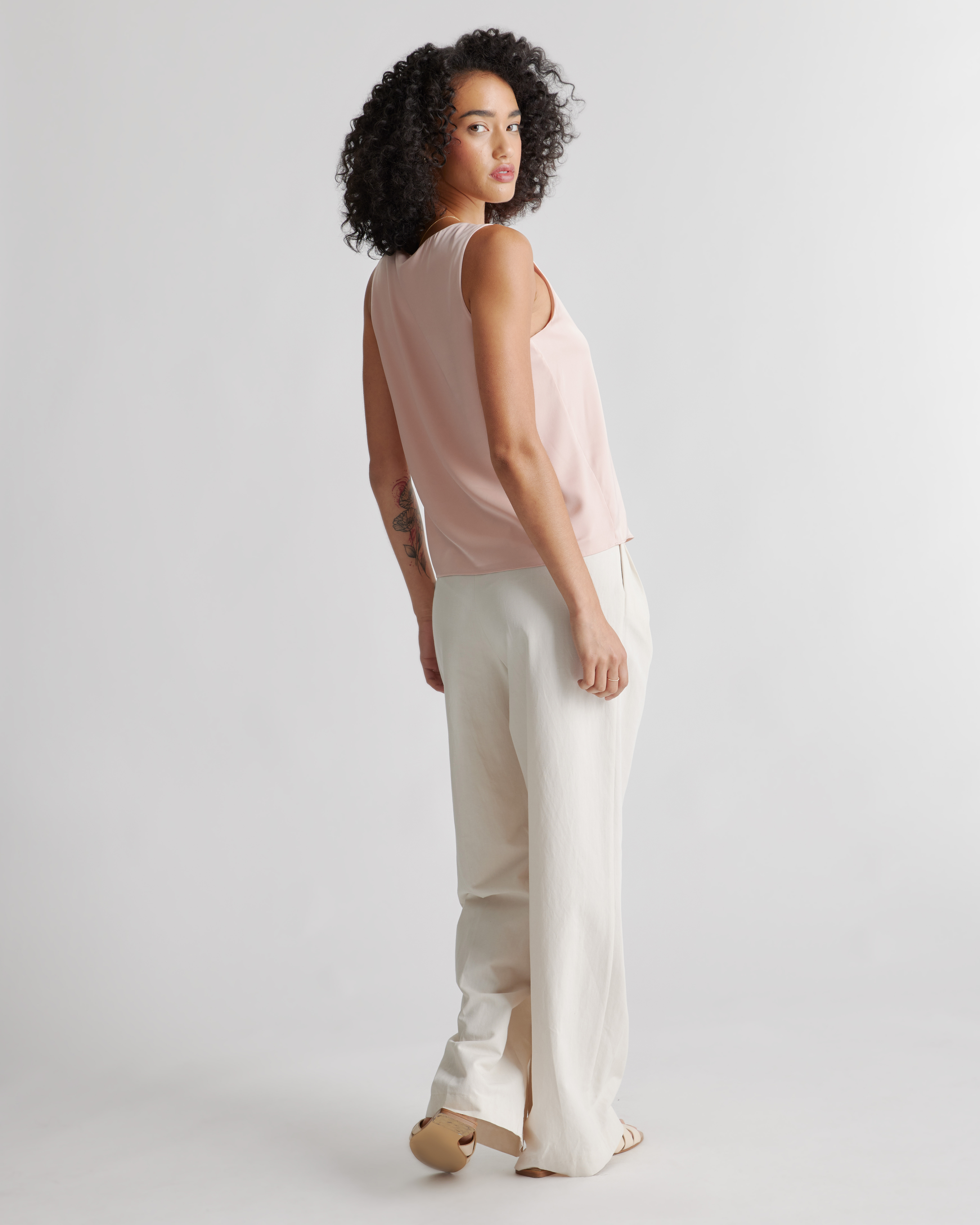 Washable Stretch Silk Tank