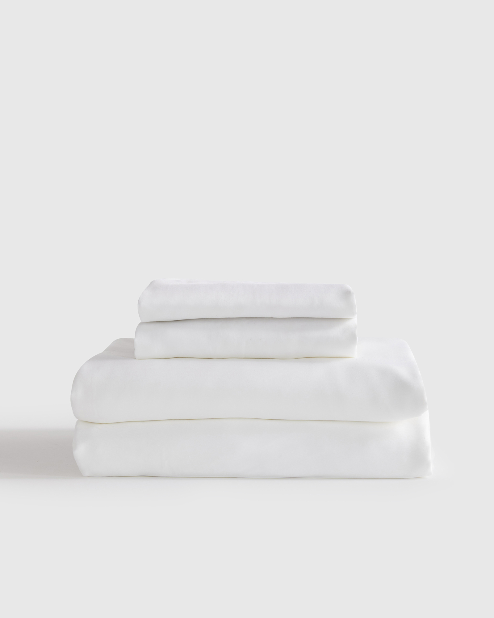 Bamboo Sheet Set - With Flat Sheet, White