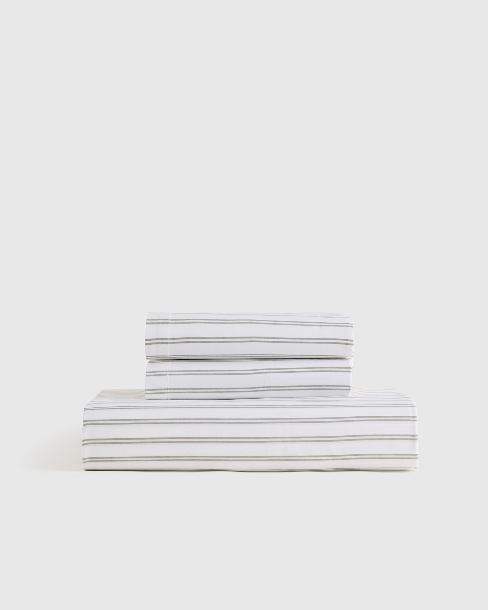 Bamboo Stripe Fitted Sheet Set