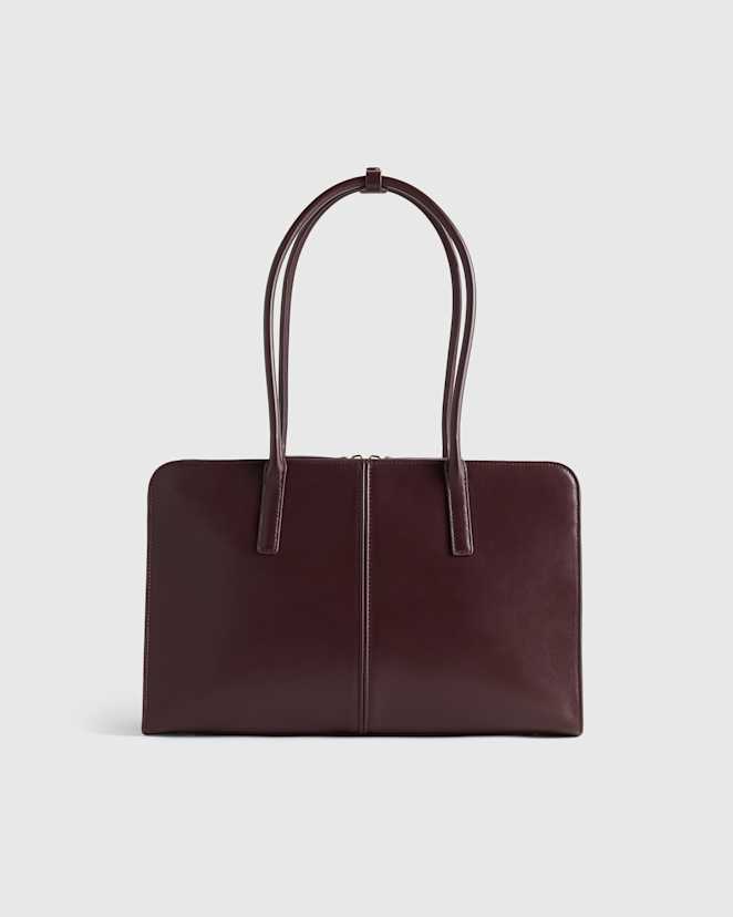 Deep Plum Bea Satchel