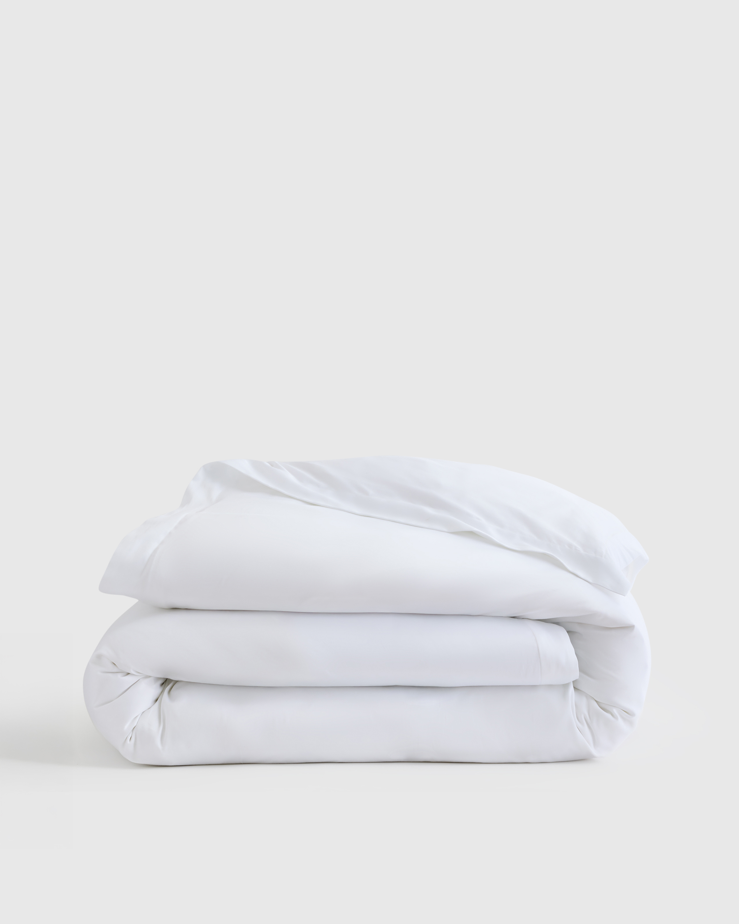 White Signature Giza Cotton Sateen Duvet Cover