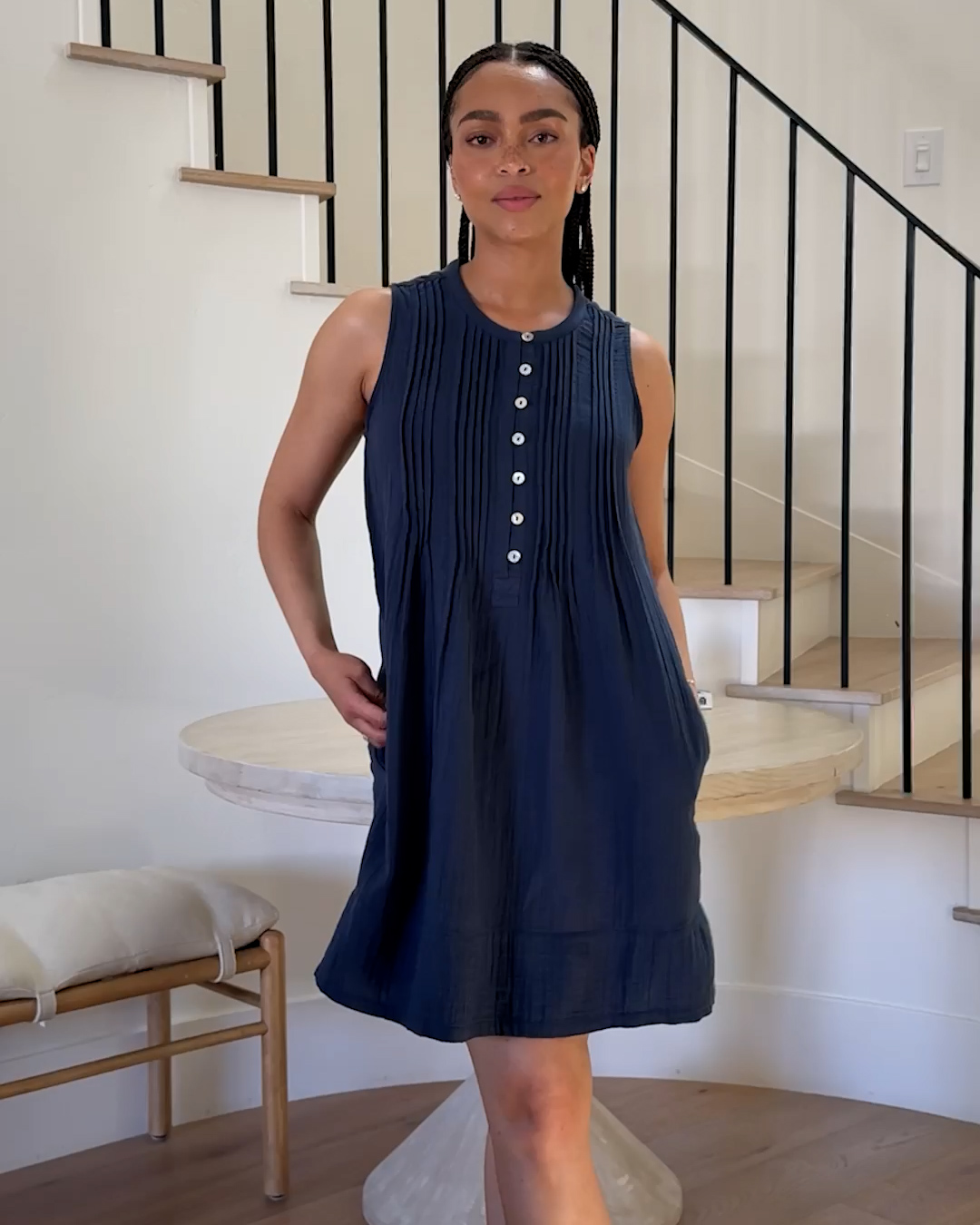 white christmas dresses Baudelaire Swing Dress in Hunter Green main image 0