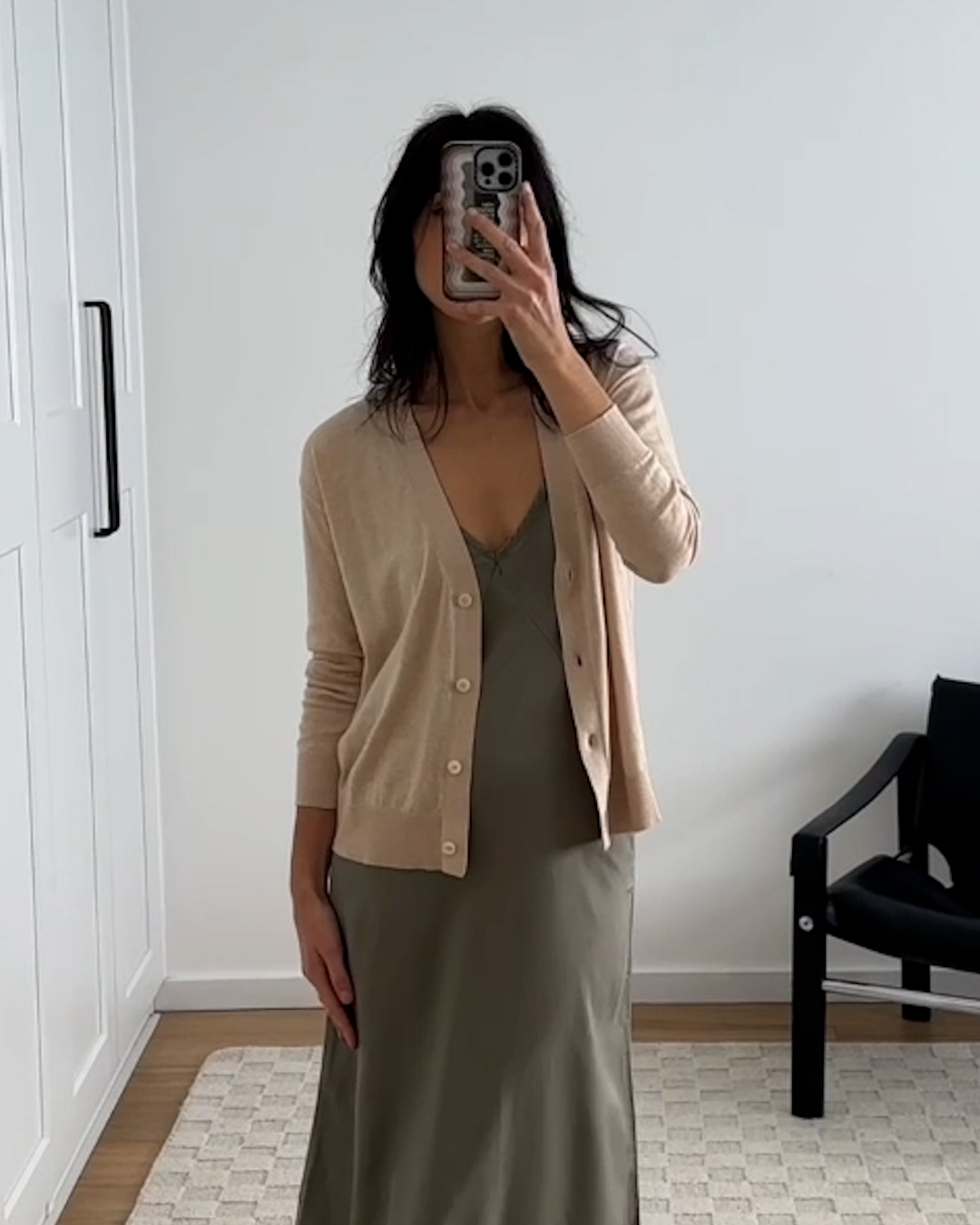 LightweightCottonCashmereCardigan Oatmeal JamieLee Thumbnail01