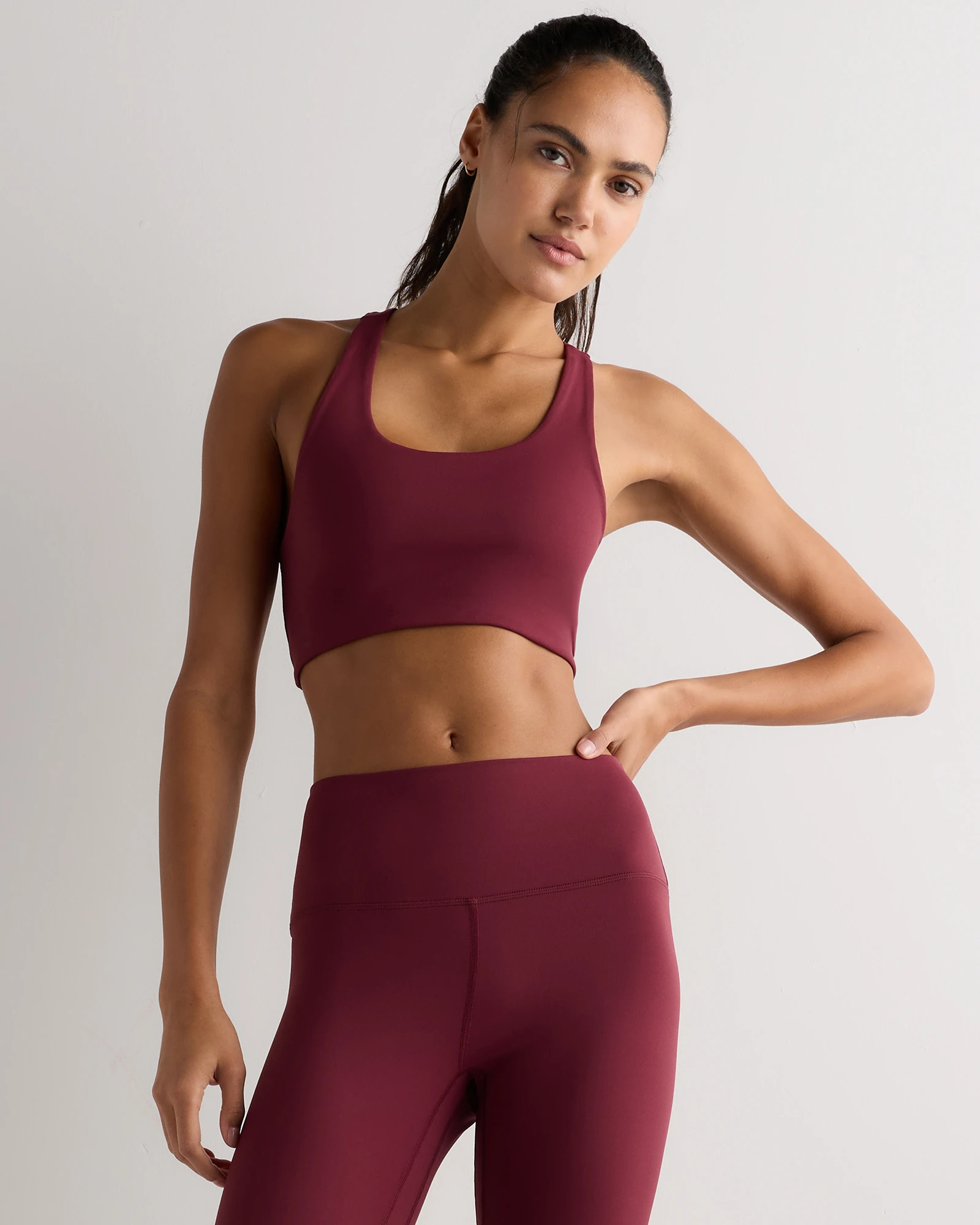 Ultra-Form Scoop Neck Longline Bra