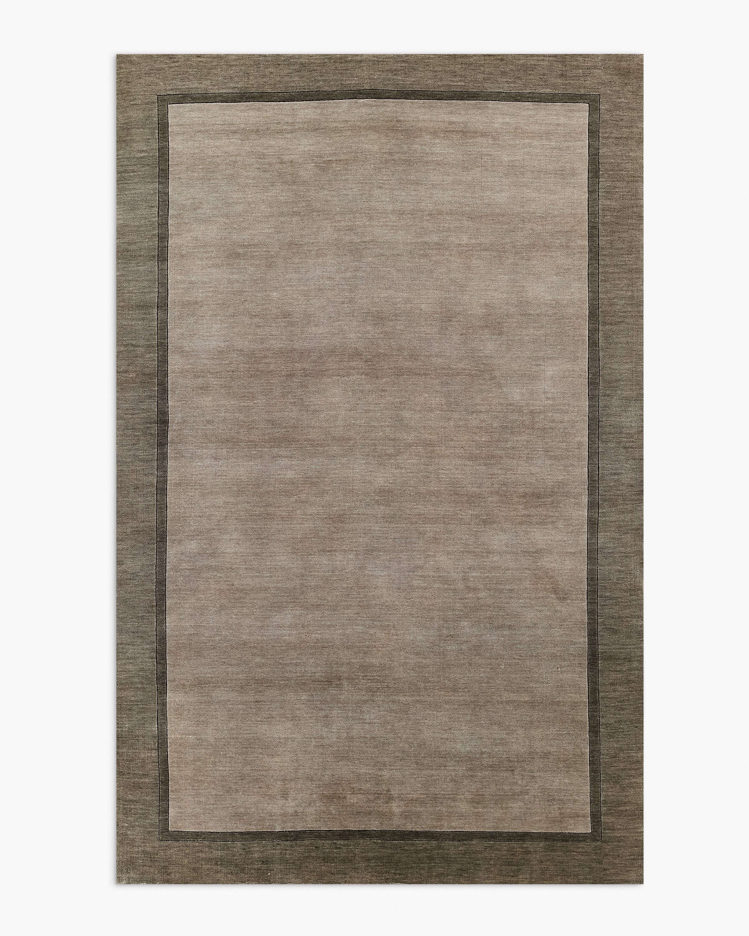 Grey Delaney Hand-Loomed Wool Rug