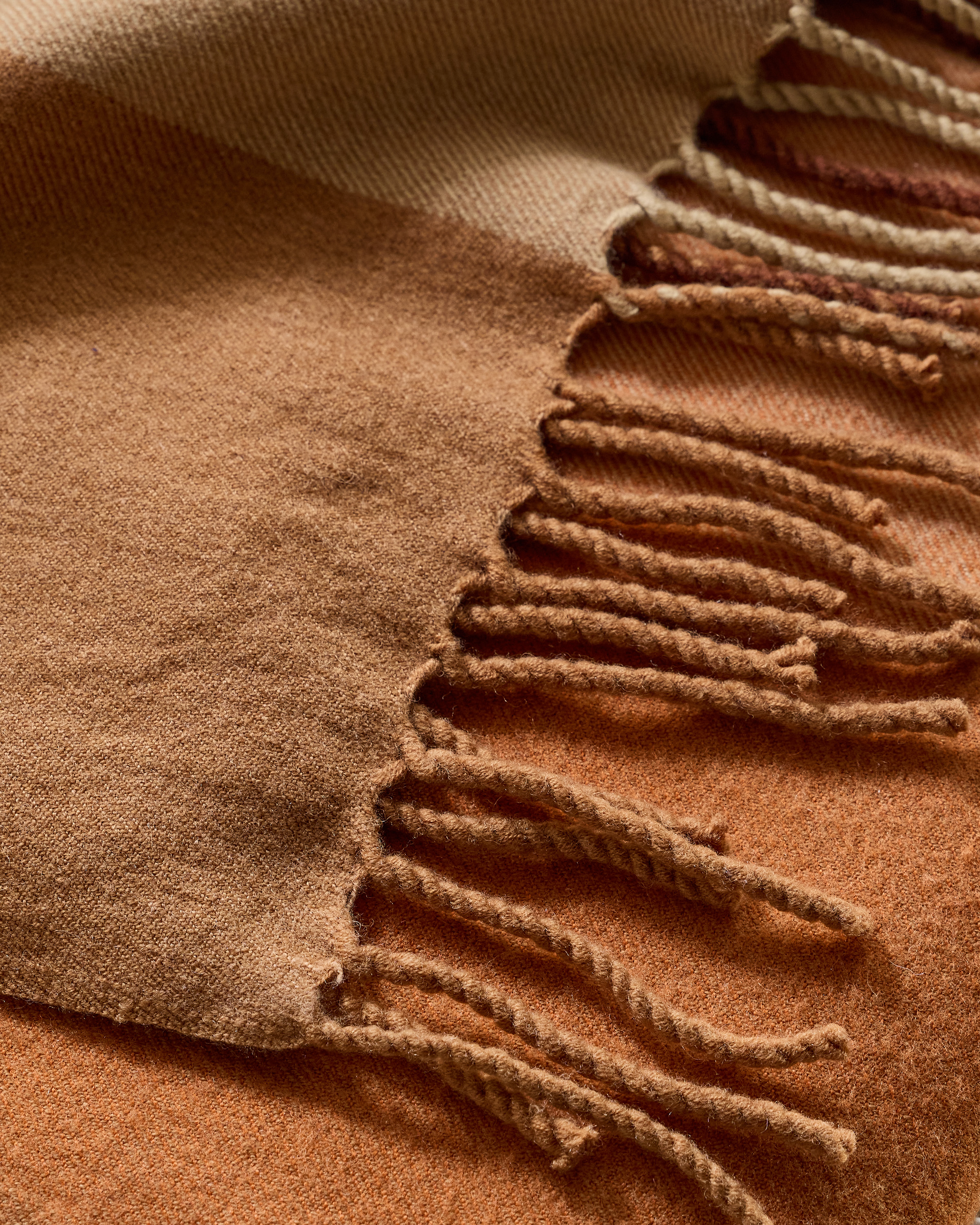 Quince Lambswool Throw Blanket
