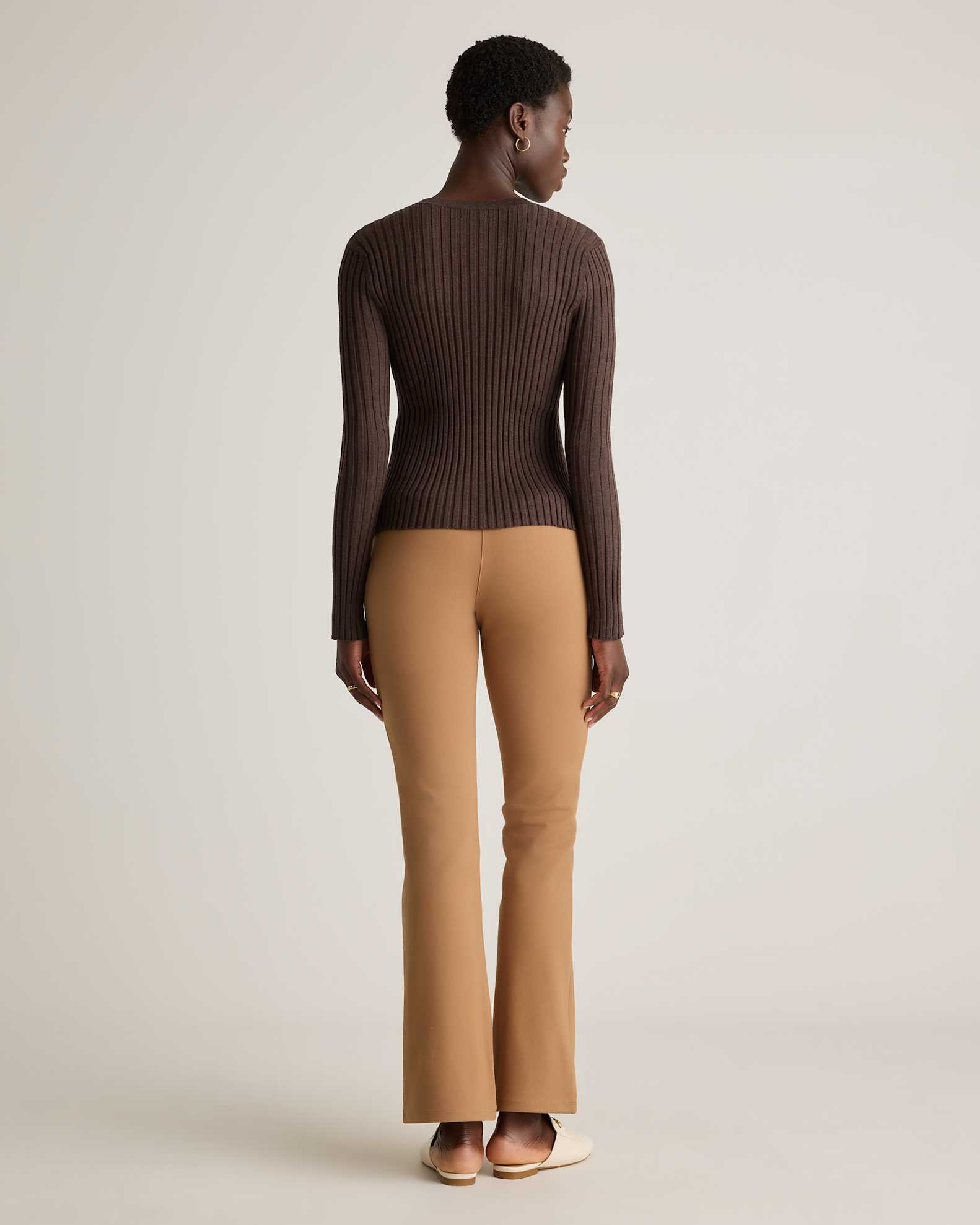 Ultra-Stretch Ponte Bootcut Pants 34