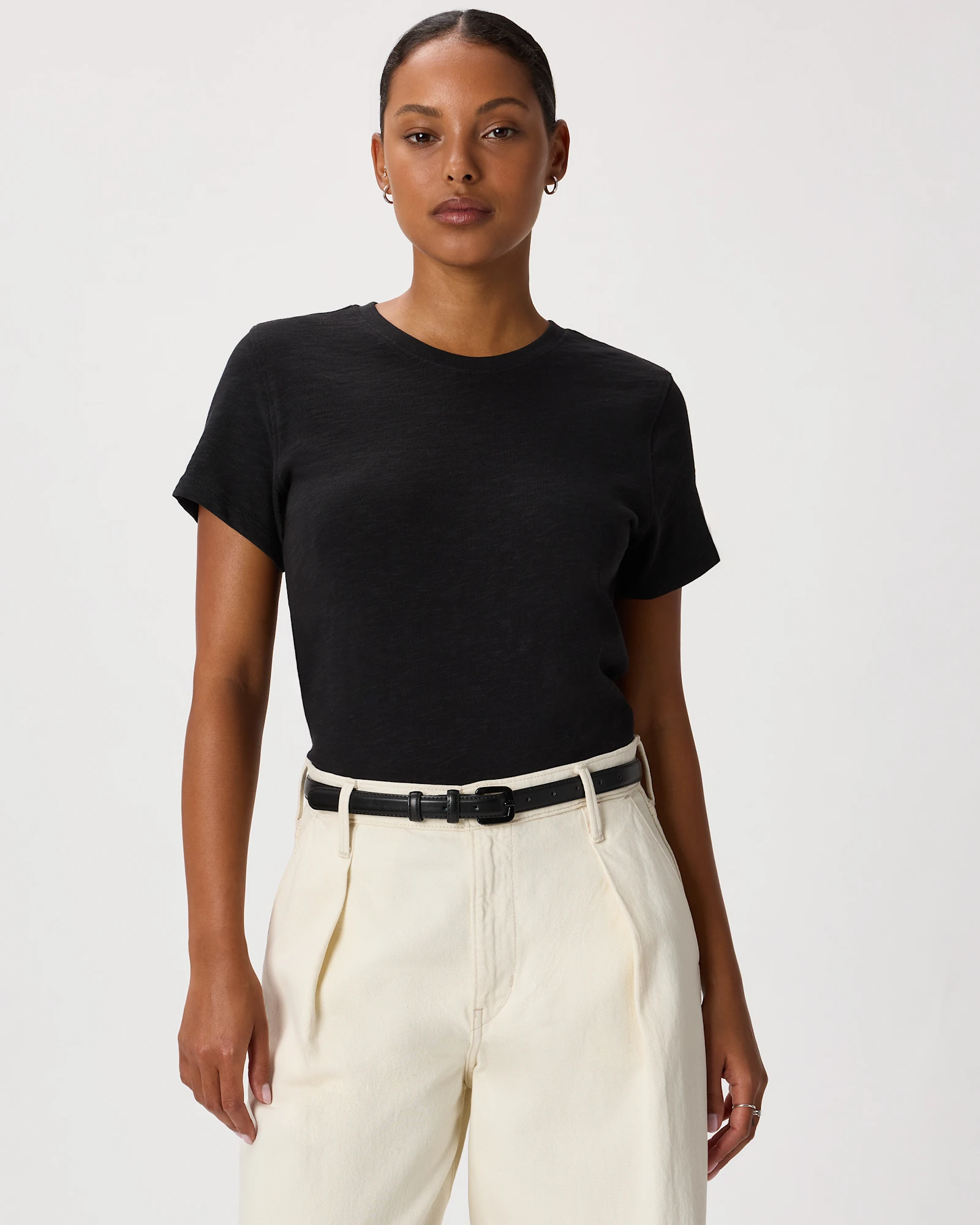 100% Organic Cotton Slub Crewneck Tee