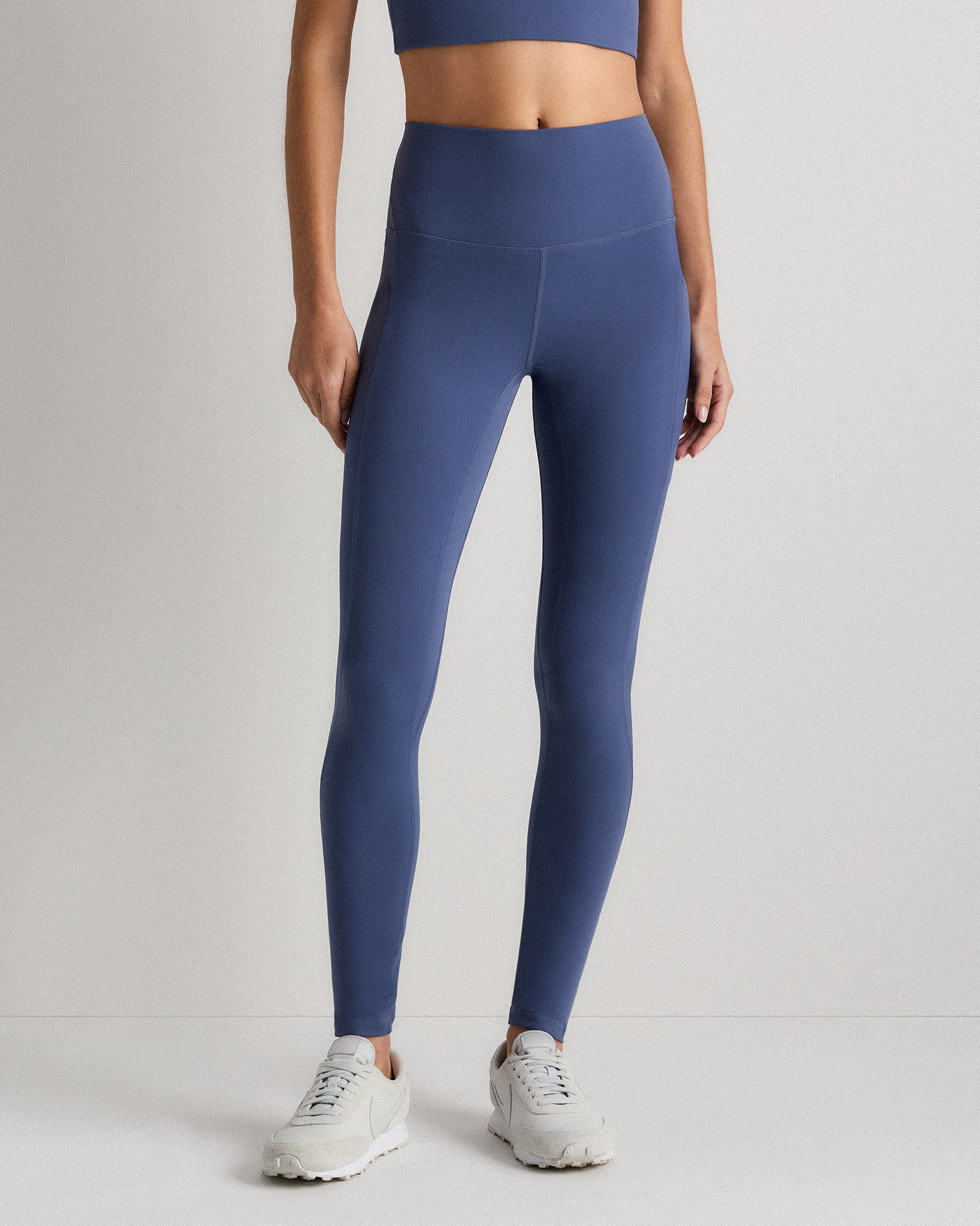 Storm Blue Legging sculptant à taille haute et à poches