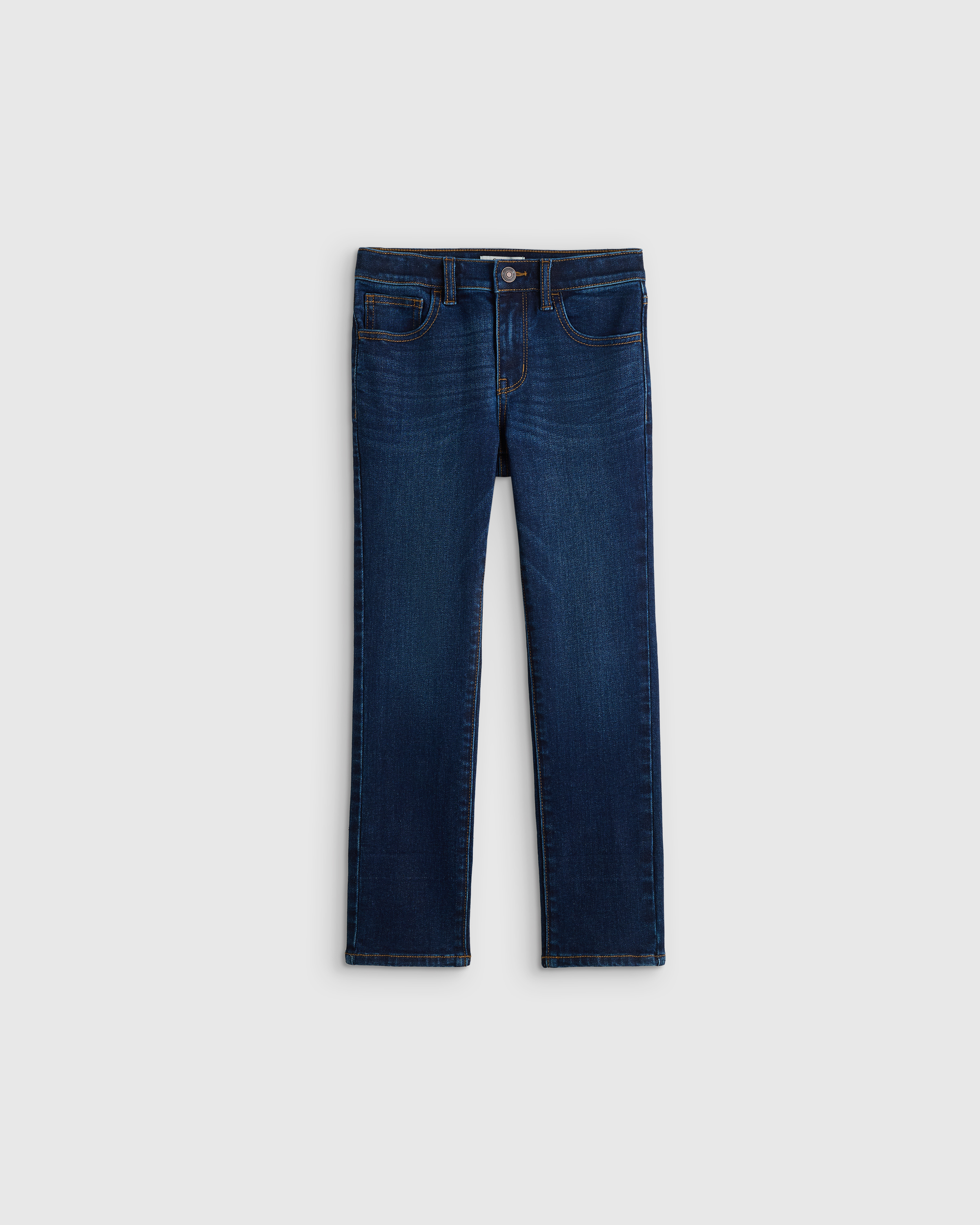 Dark Wash Boys Stretch Slim Jeans
