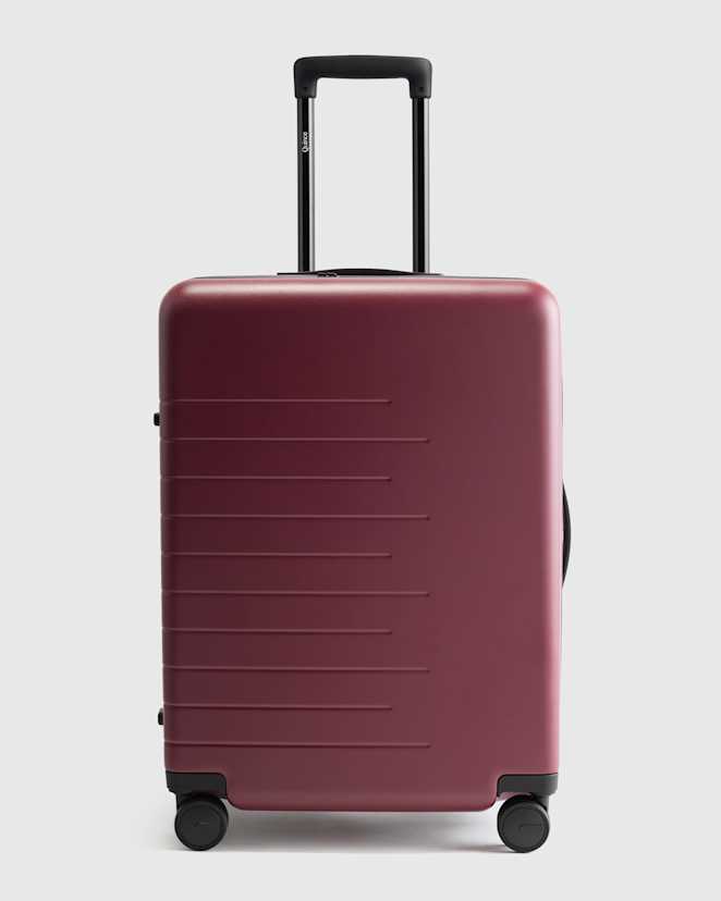 Wine Expandable Medium Check-In Suitcase