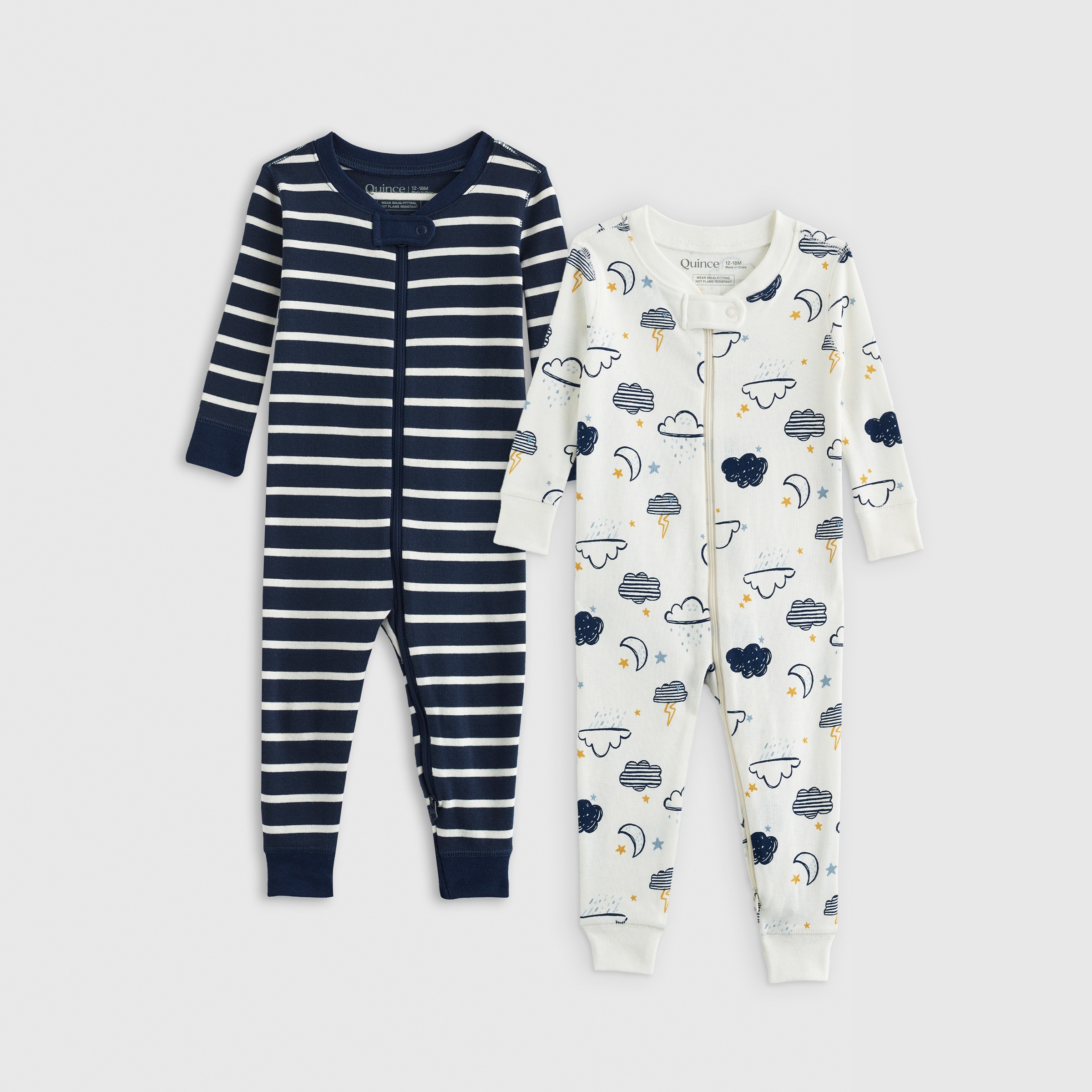 Rain Clouds One Piece 2-Pack