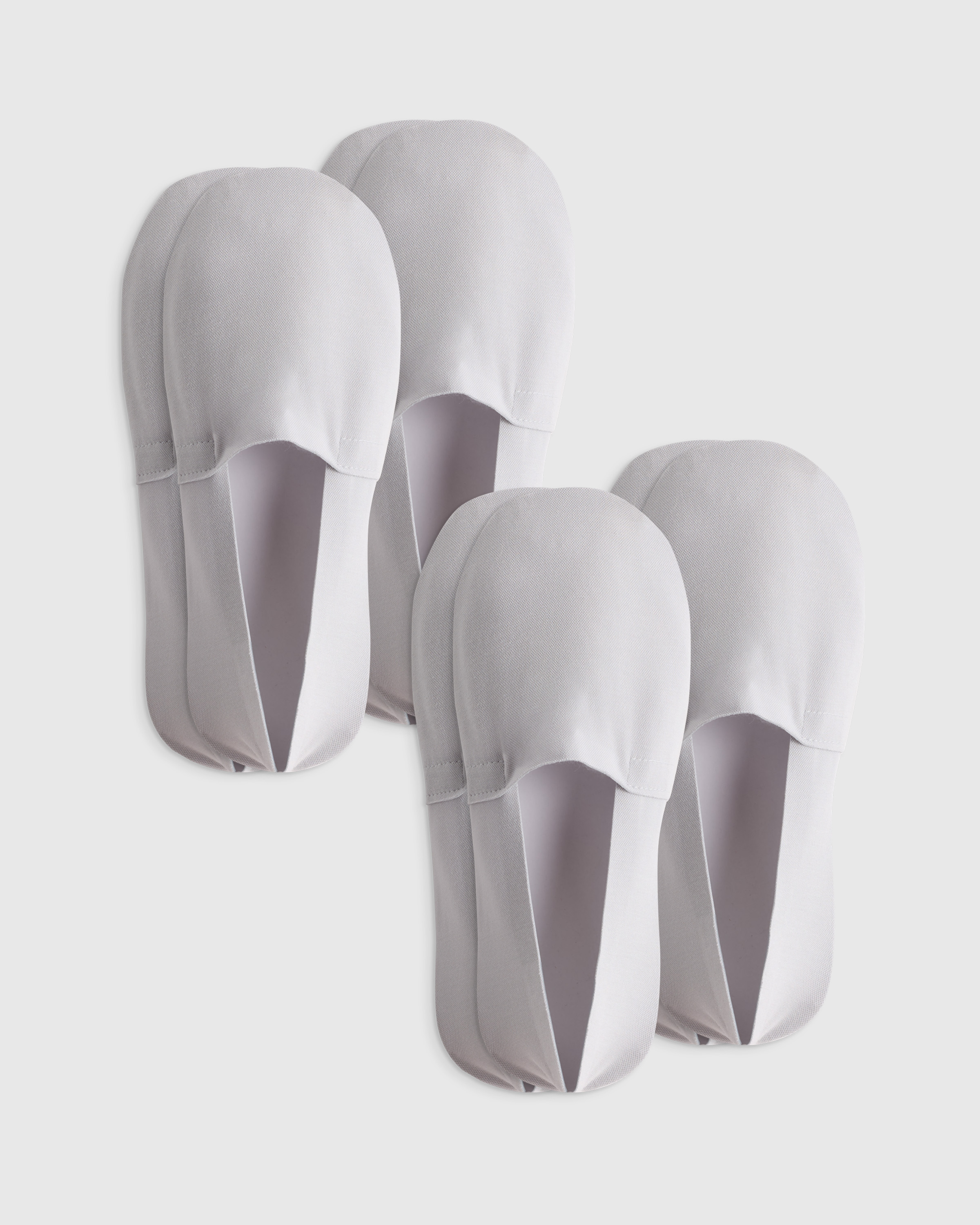 Heather Grey Everyday Lightweight No-Show Liner Socks (4-Pack)