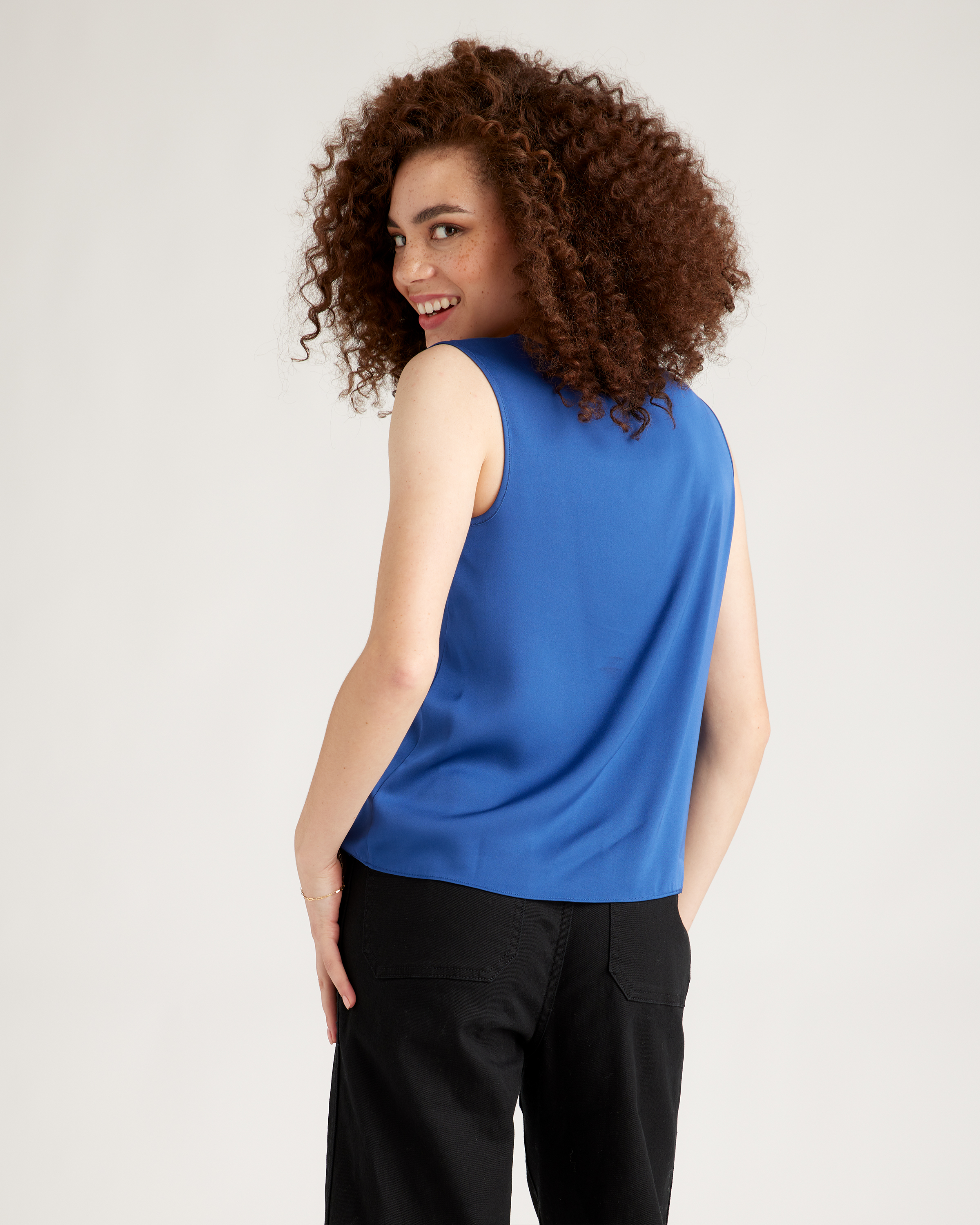 Washable Stretch Silk Tank