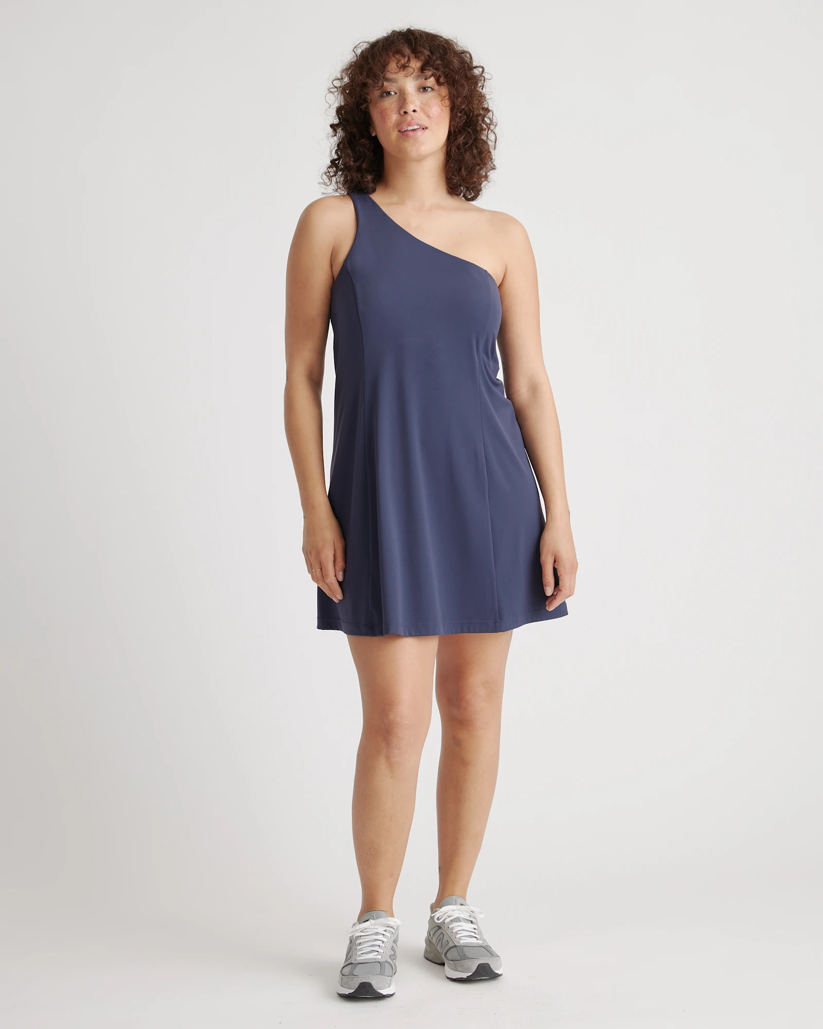 one shoulder athletic dress Ultra-Form One-Shoulder Active Dress