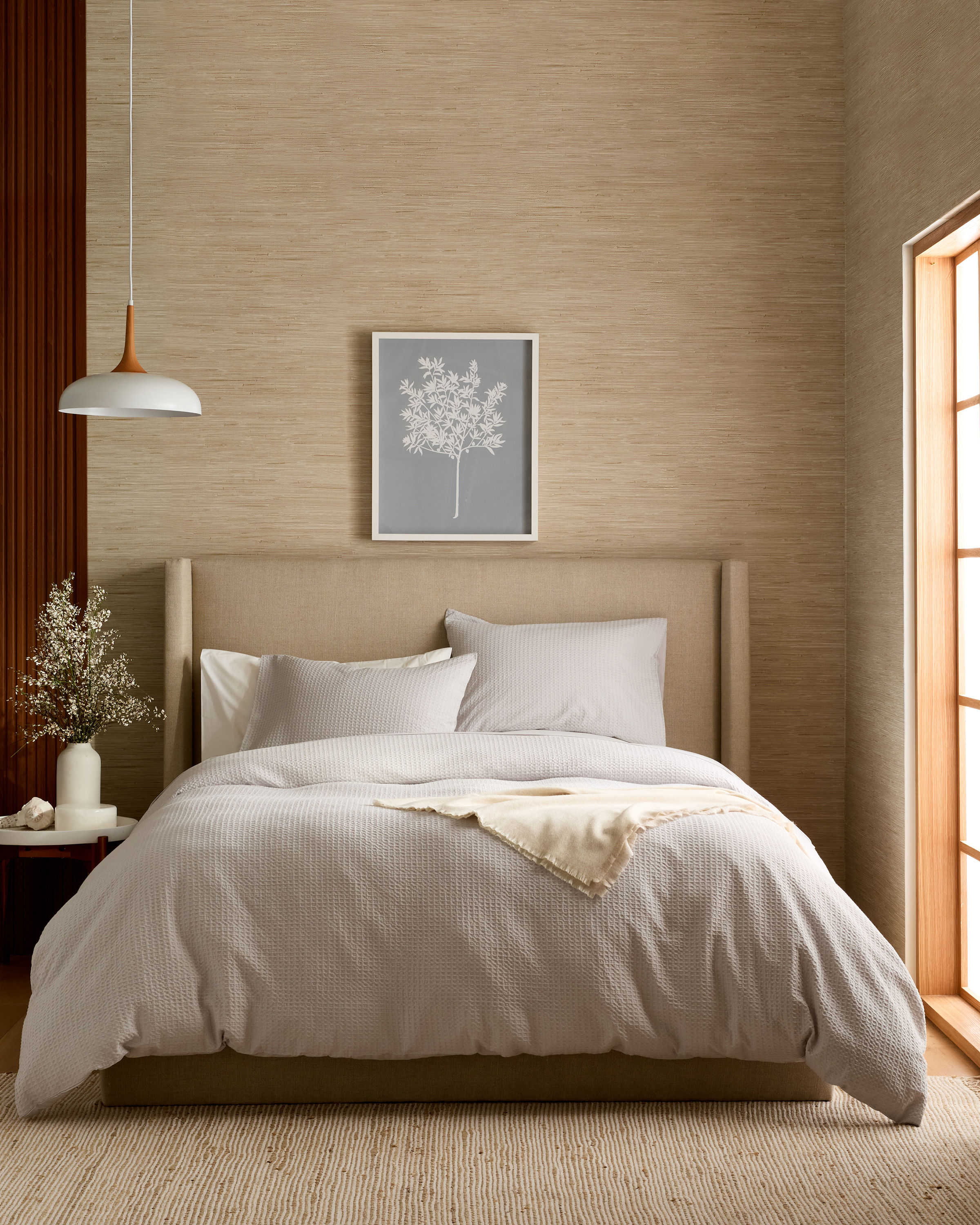 Organic Luxe Honeycomb Sham Set - Thumbnail 5