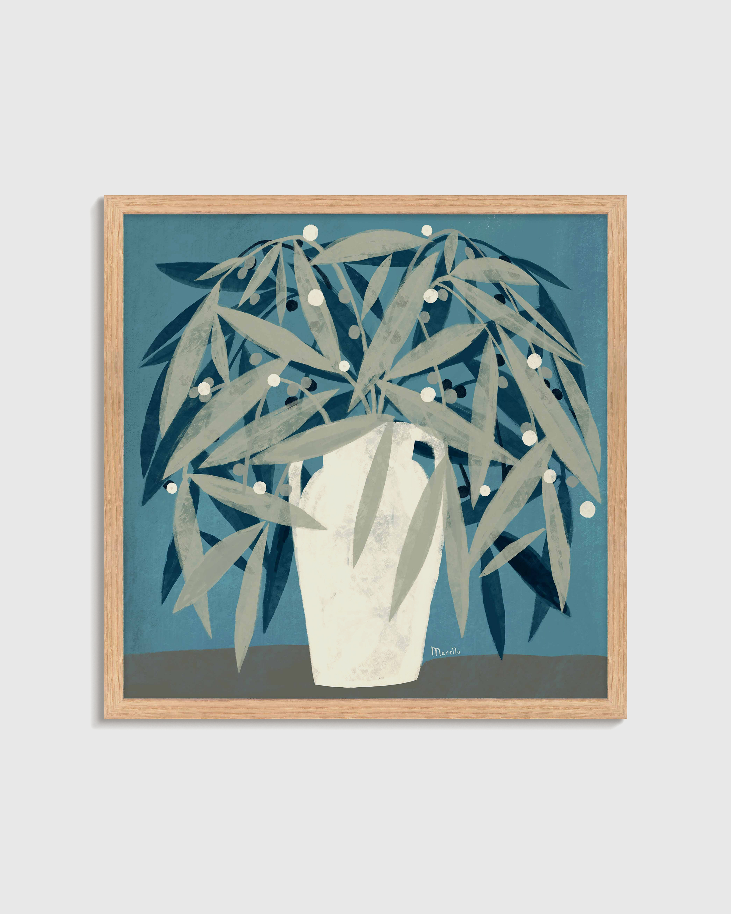 Oak Blue Plant by Marco Marella