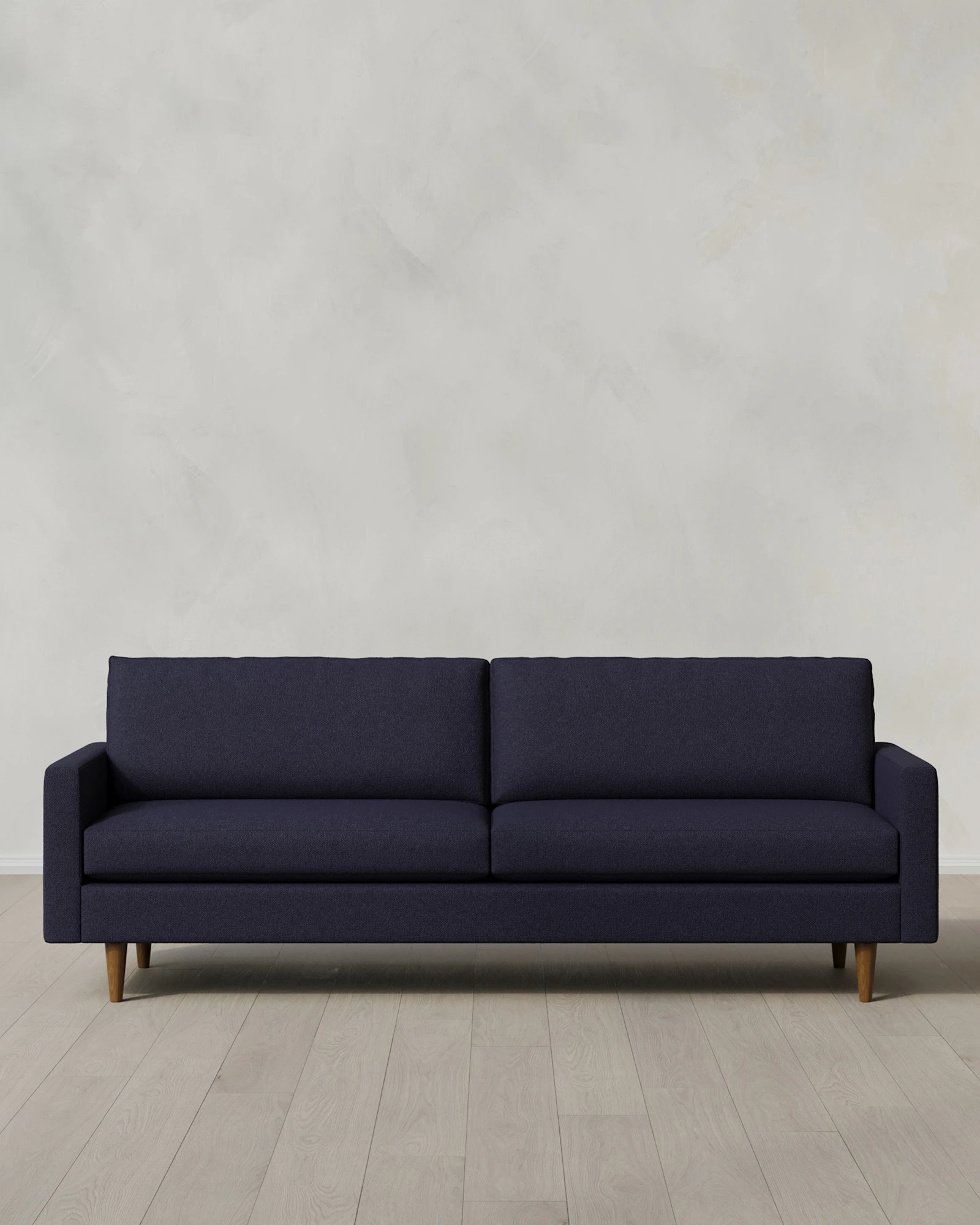 Atlas Midcentury Sofa in Performance Basketweave