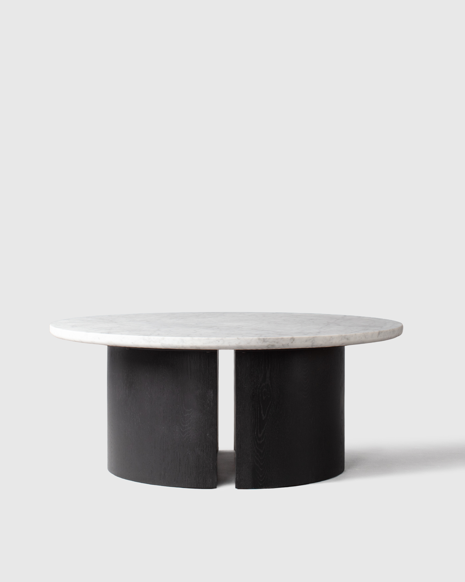 Quince Double Pedestal Coffee Table - Thumbnail 3