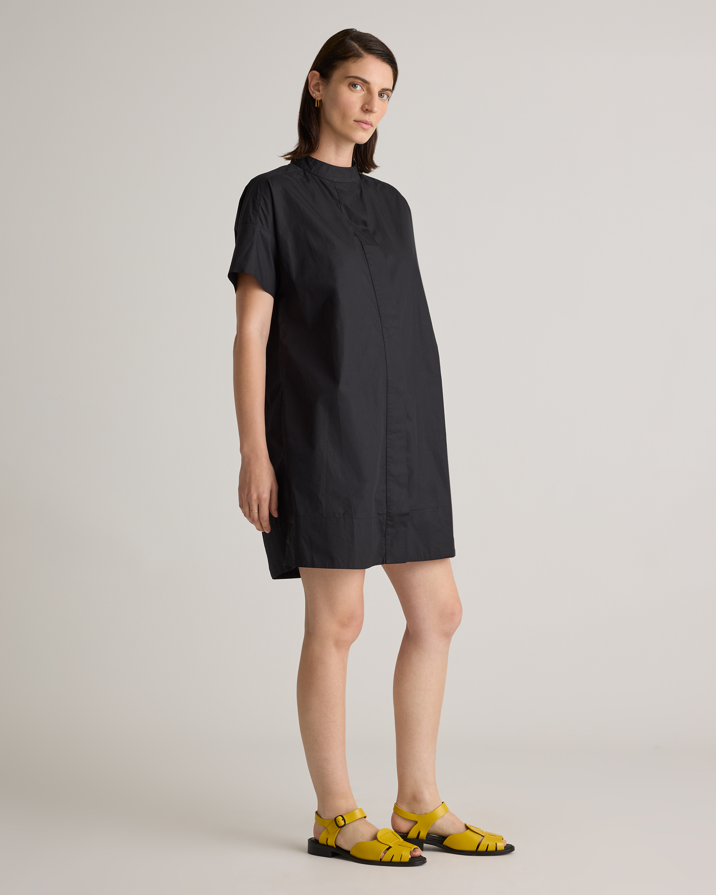 chinese dress ladies Cotton Linen Maxi T Shirt Dress Casual Summer Side Slit Crew Neck Short  Sleeve T Shirt Dress Comfy Loose Long Dress with Pockets Lounge Trendy  Tshirt Dresses Lightweight Fit Split Long Summer