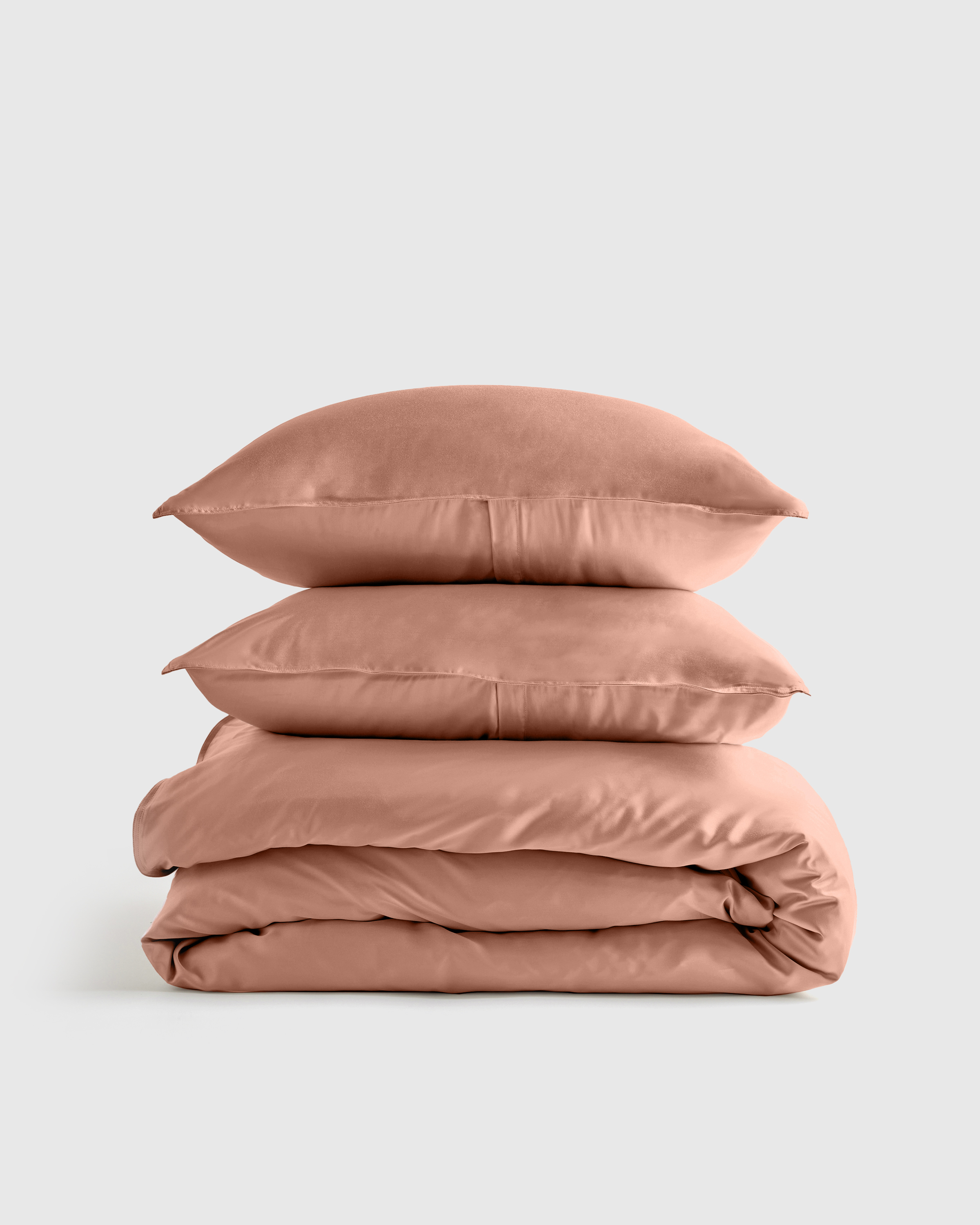 Clay Bamboo Duvet Cover Set