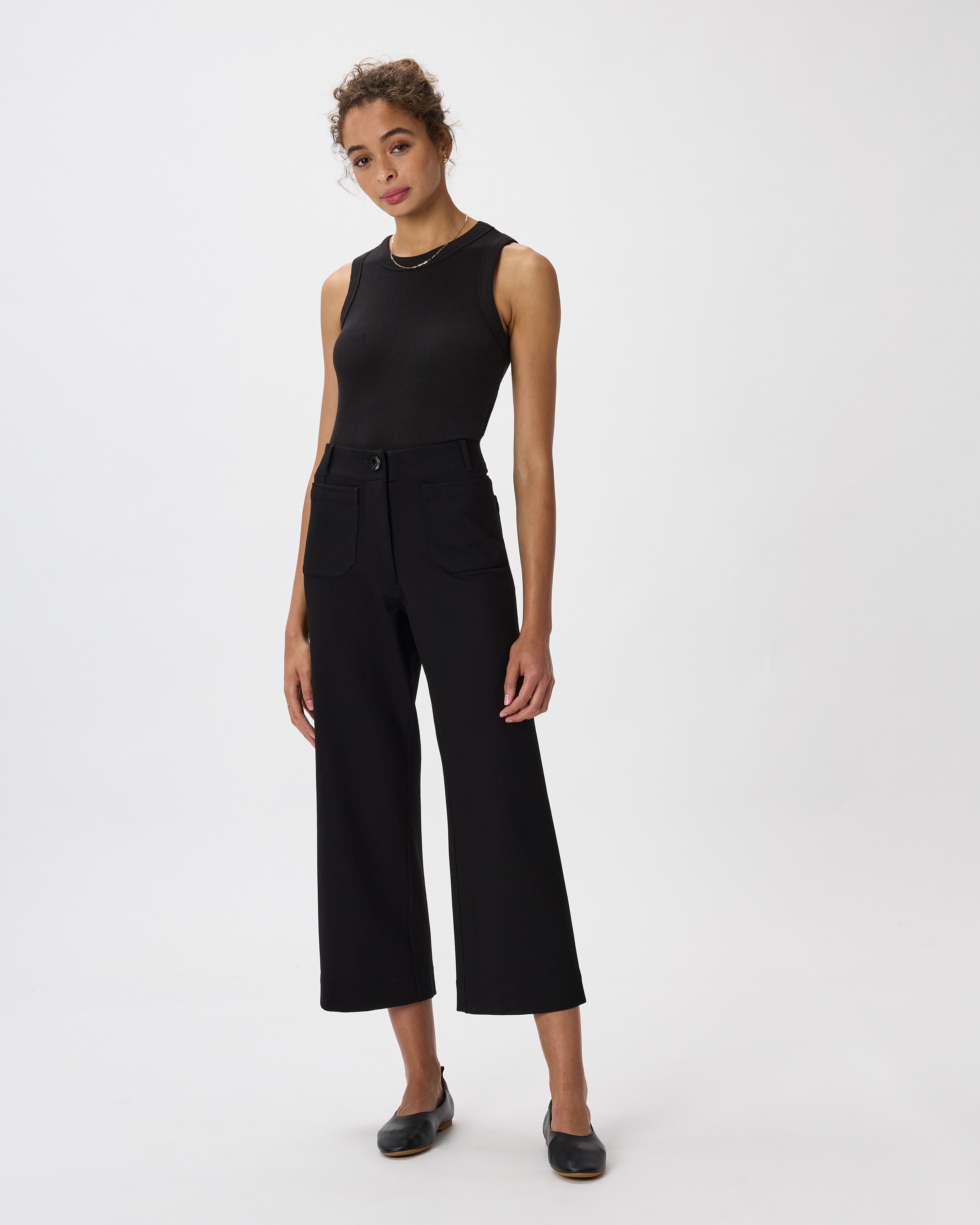 STRAIGHT TROUSERS ブラック 23528979_53761781_600.jpg