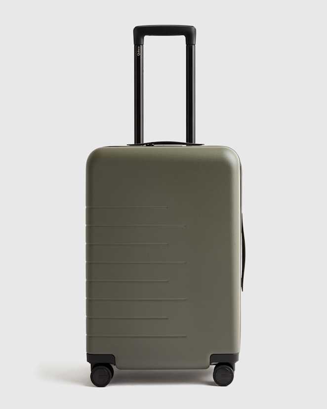 Olive Expandable Carry-On Suitcase