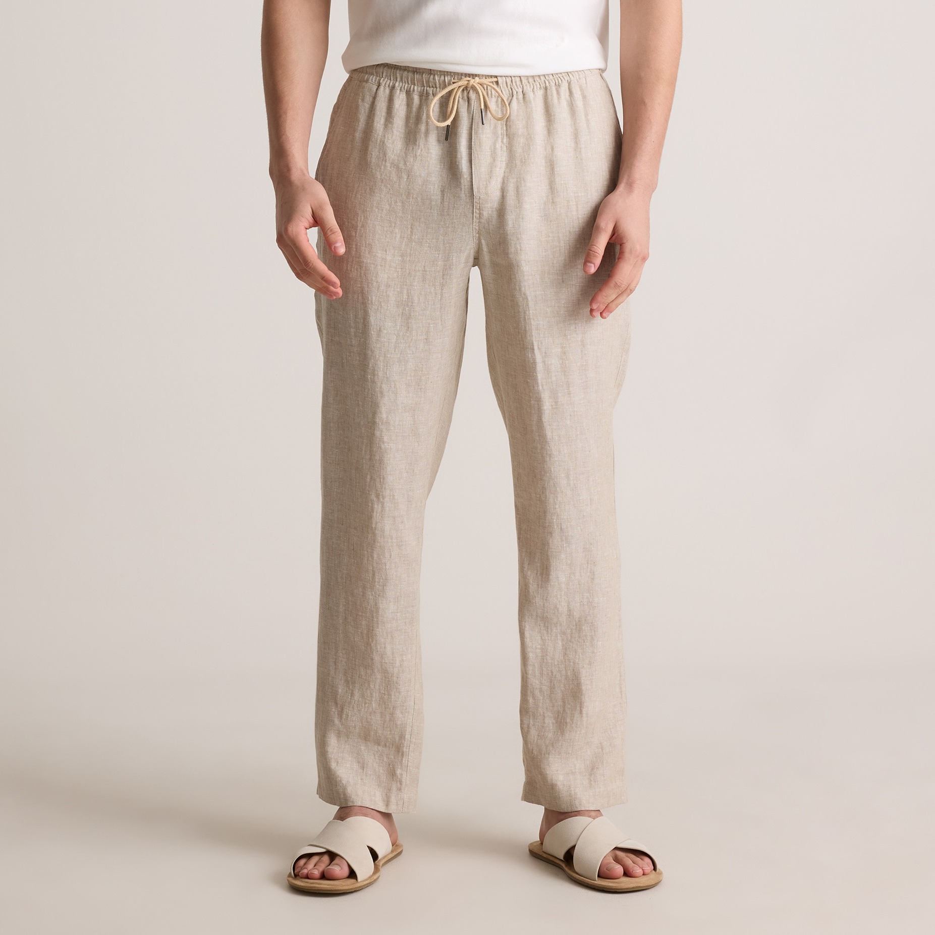 men linen pants & shorts subcollection tile