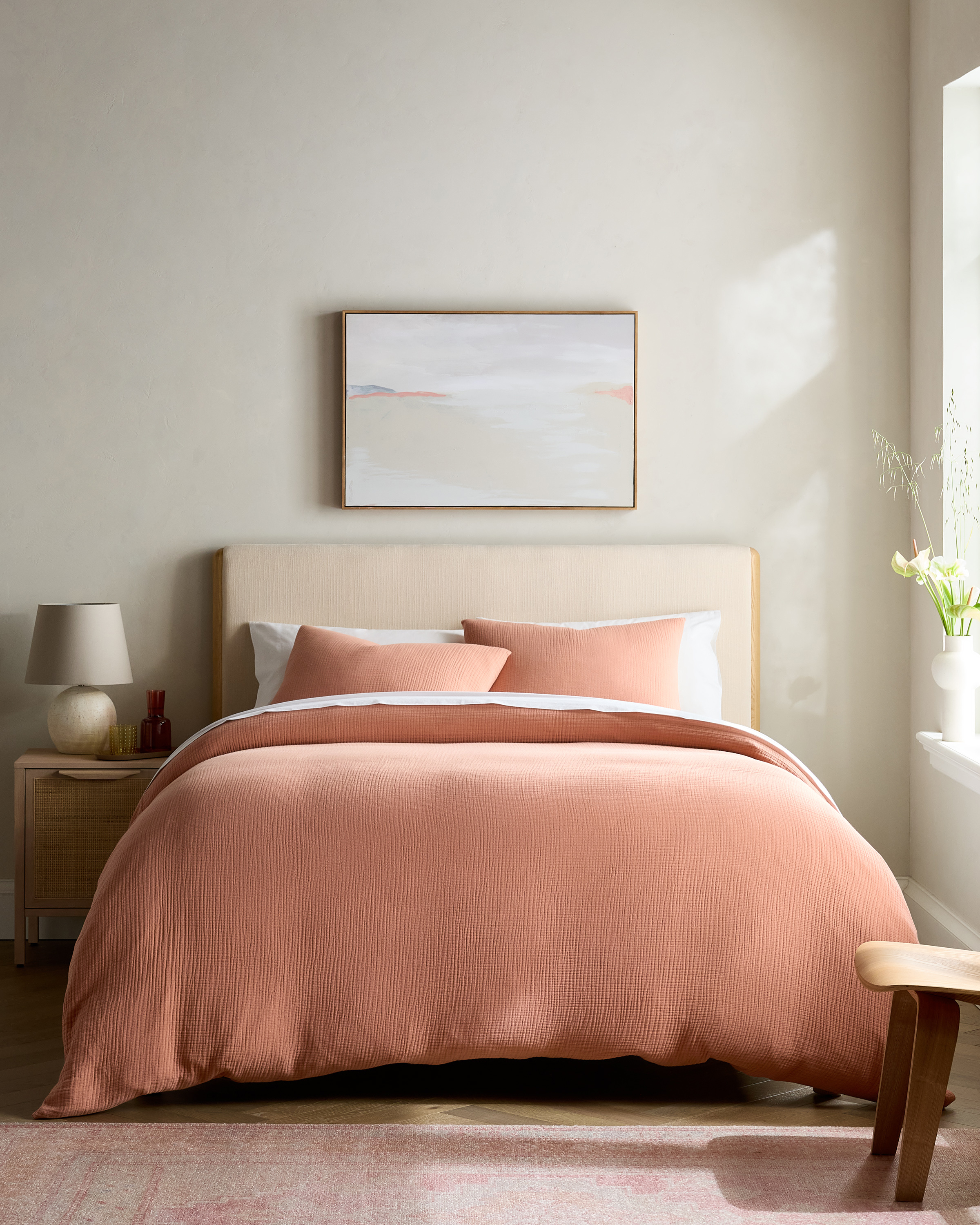 Sedona Organic Airy Gauze Duvet Cover Set