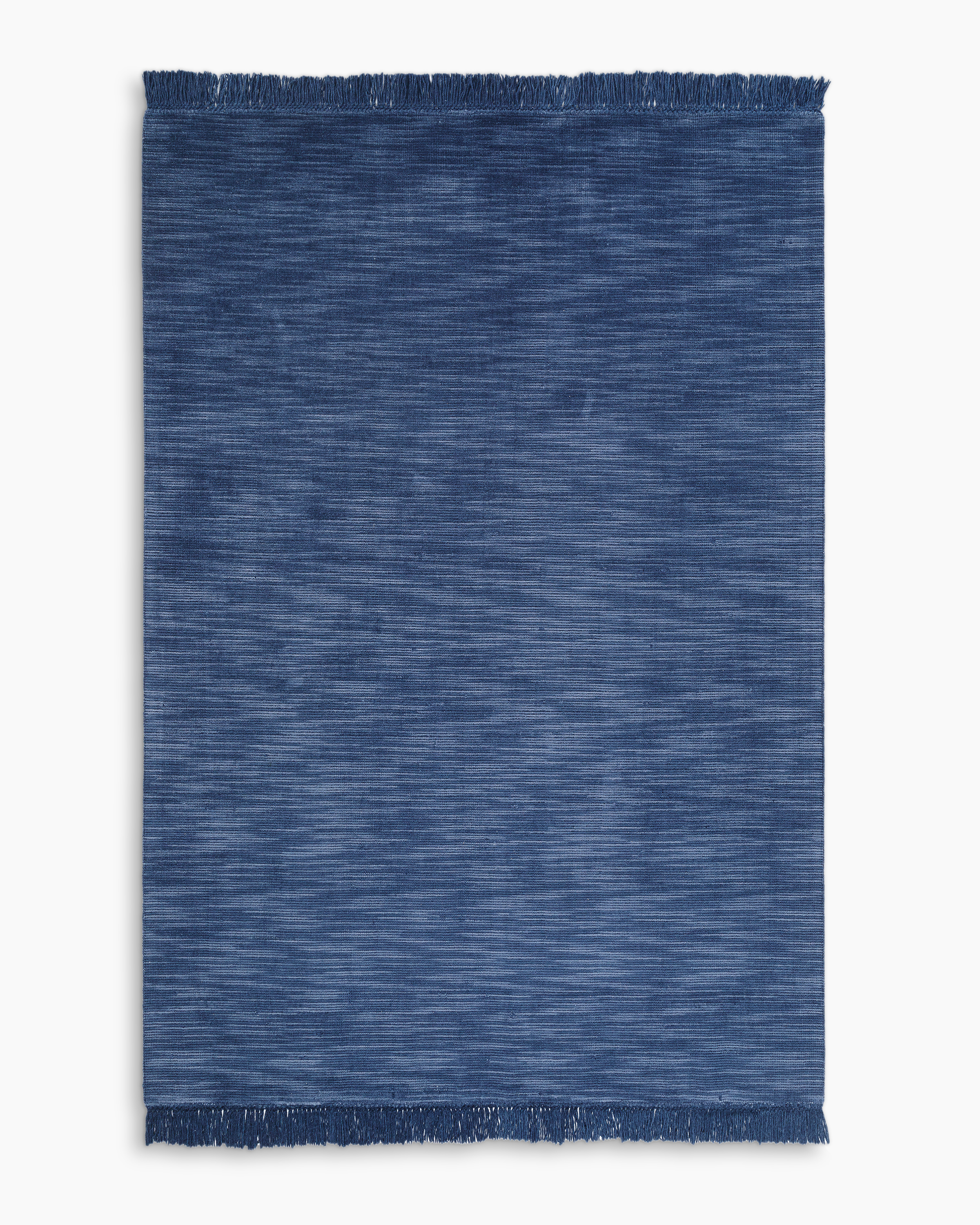 3' x 5' Blue Lottie Hand-Loomed Wool Rug