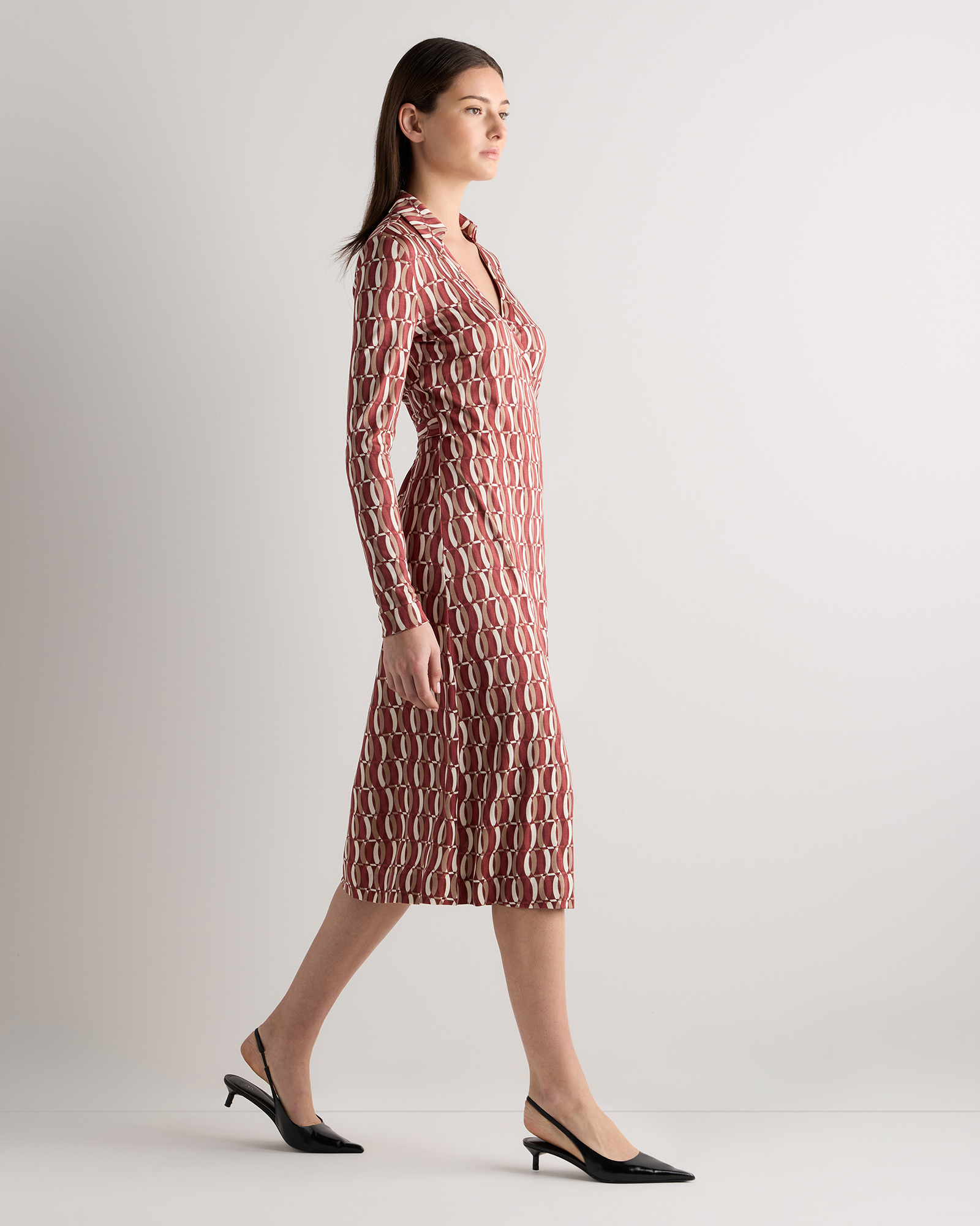 knee length dresses for ladies Sky Blue Silk Wrap Dress | Silk Dress Midi
